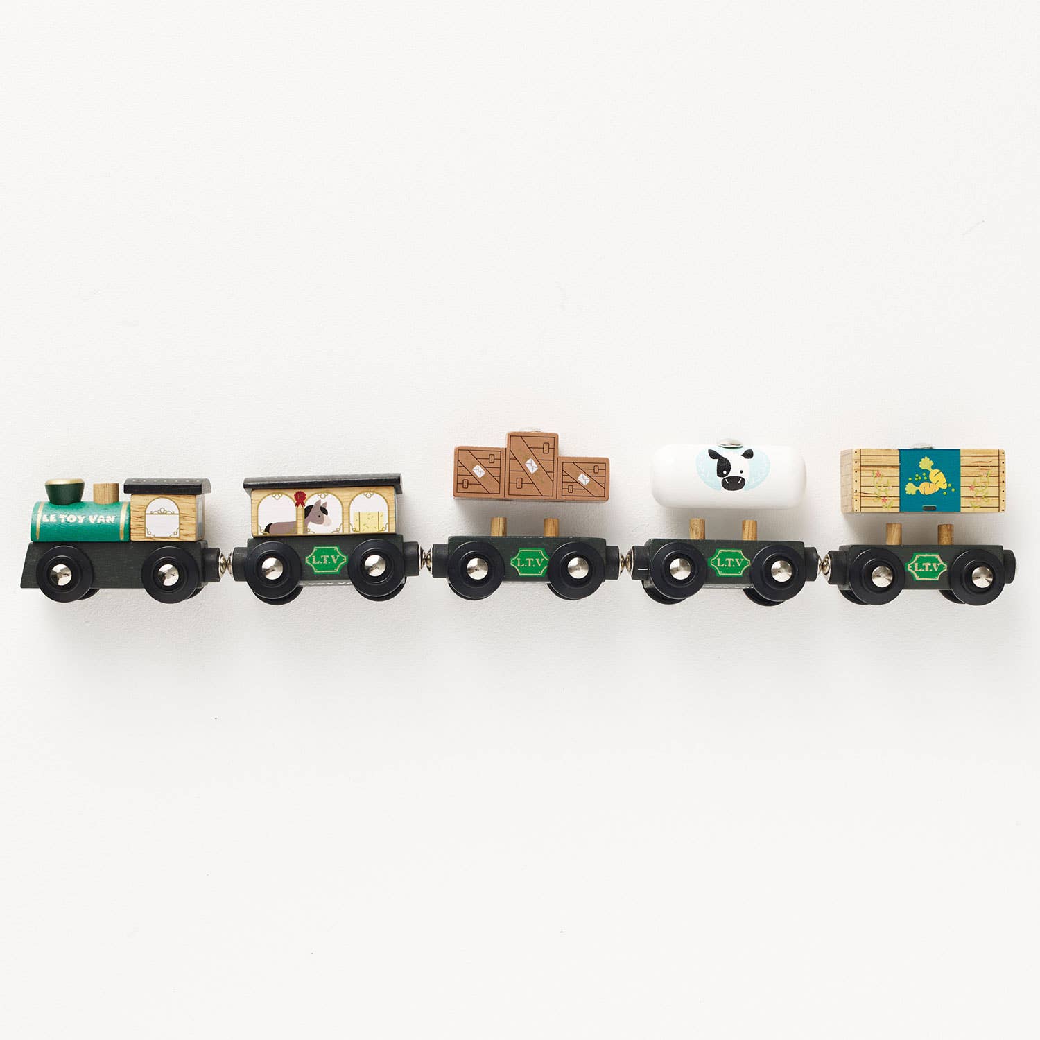 Great Green Train - Vert - Jeu éducatif enfant by Le Toy Van