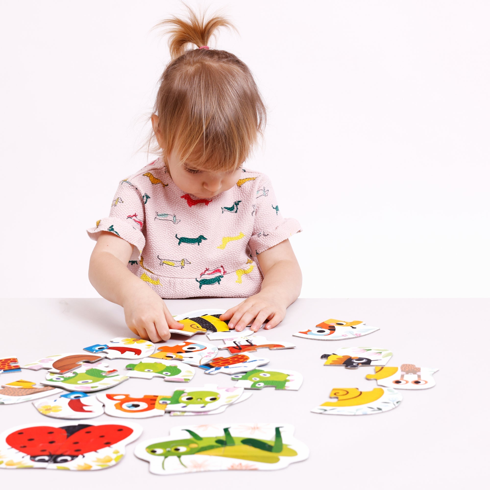 Puzzle Progressif Petites Créatures - Banana Panda - myplayground