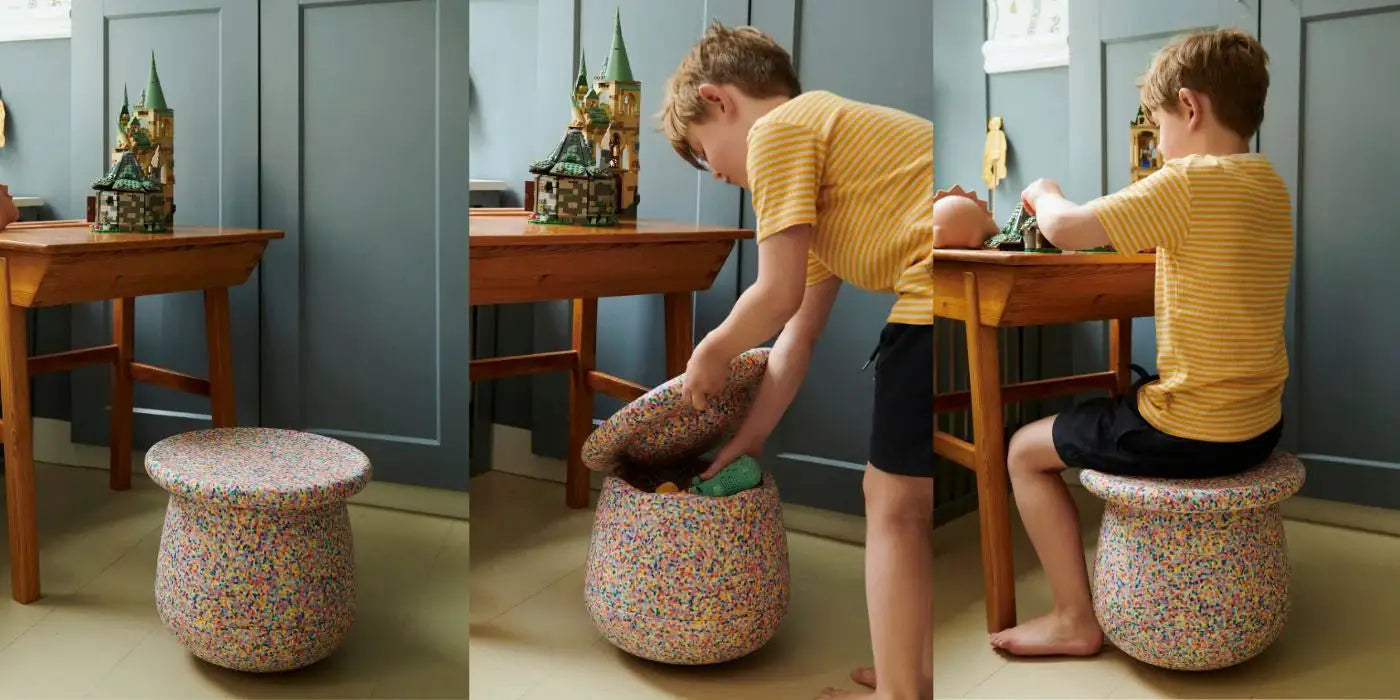 Stapelstein® Dynamic Small – Ensemble tabouret pour enfants favorisant l'équilibre et la motricité dès 3 ans by STAPELSTEIN