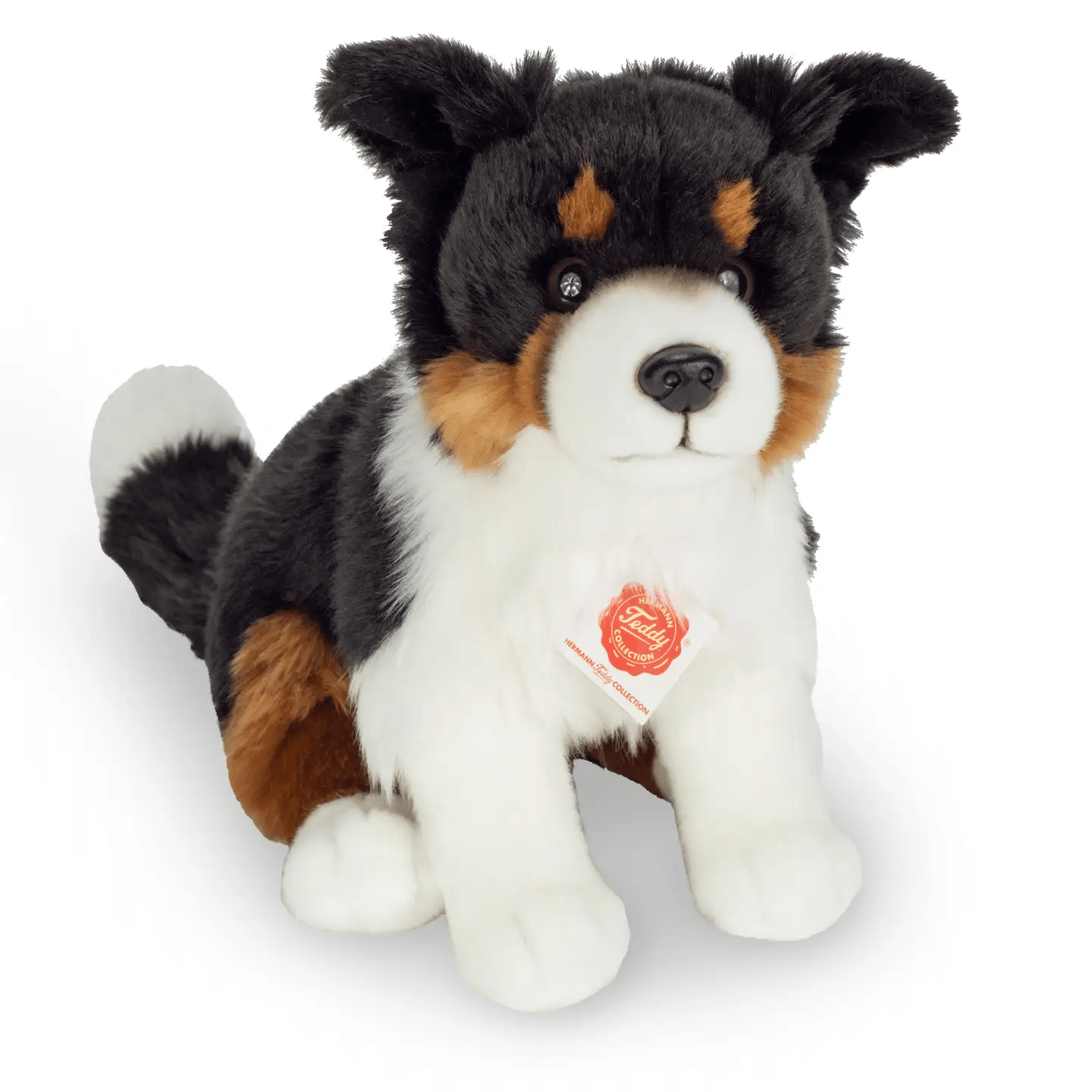 Border Collie tricolore assis 30 cm - peluche - peluche - Teddy Hermann - myplayground