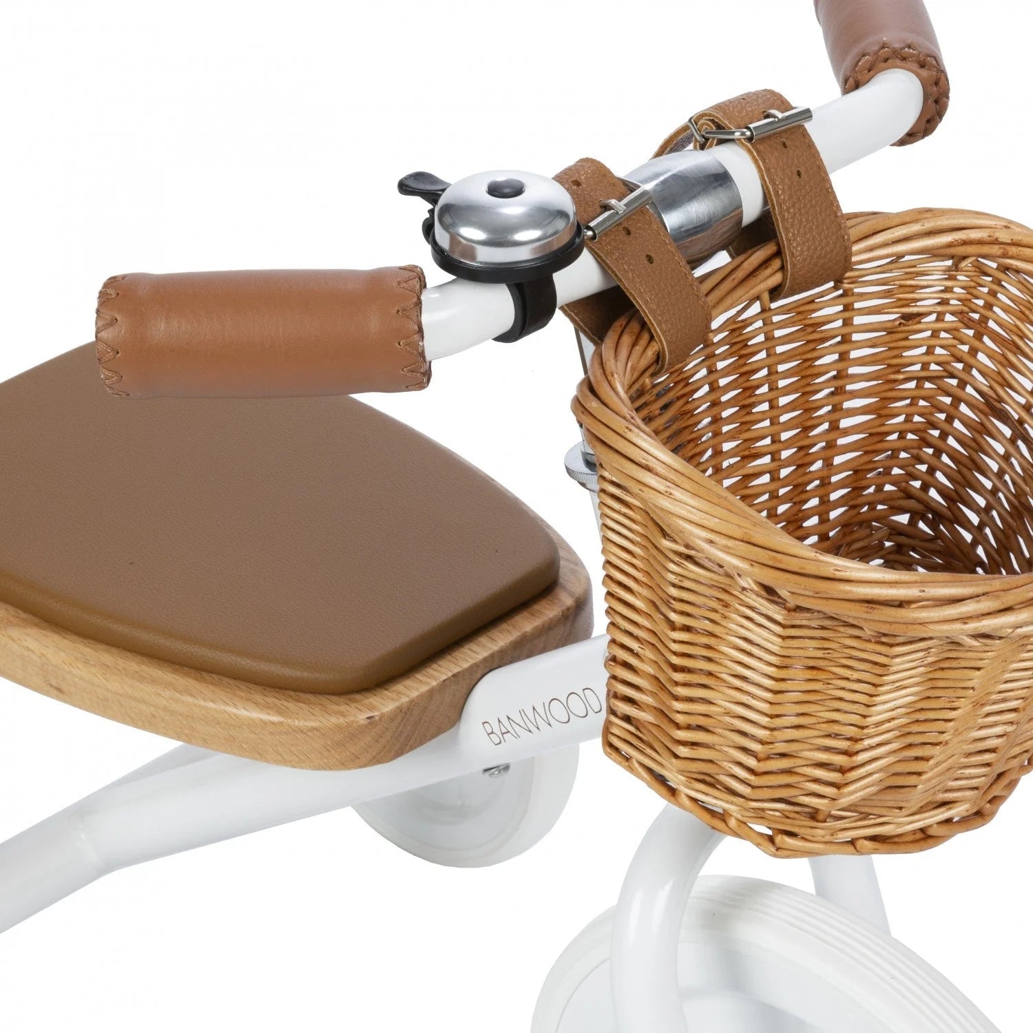 Tricycle - blanc, 2 à 6 ans, jeu de motricité enfant- Banwood by Banwood