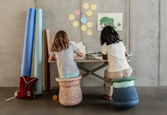 Stapelstein® Dynamic Small – Ensemble tabouret pour enfants favorisant l'équilibre et la motricité dès 3 ans by STAPELSTEIN