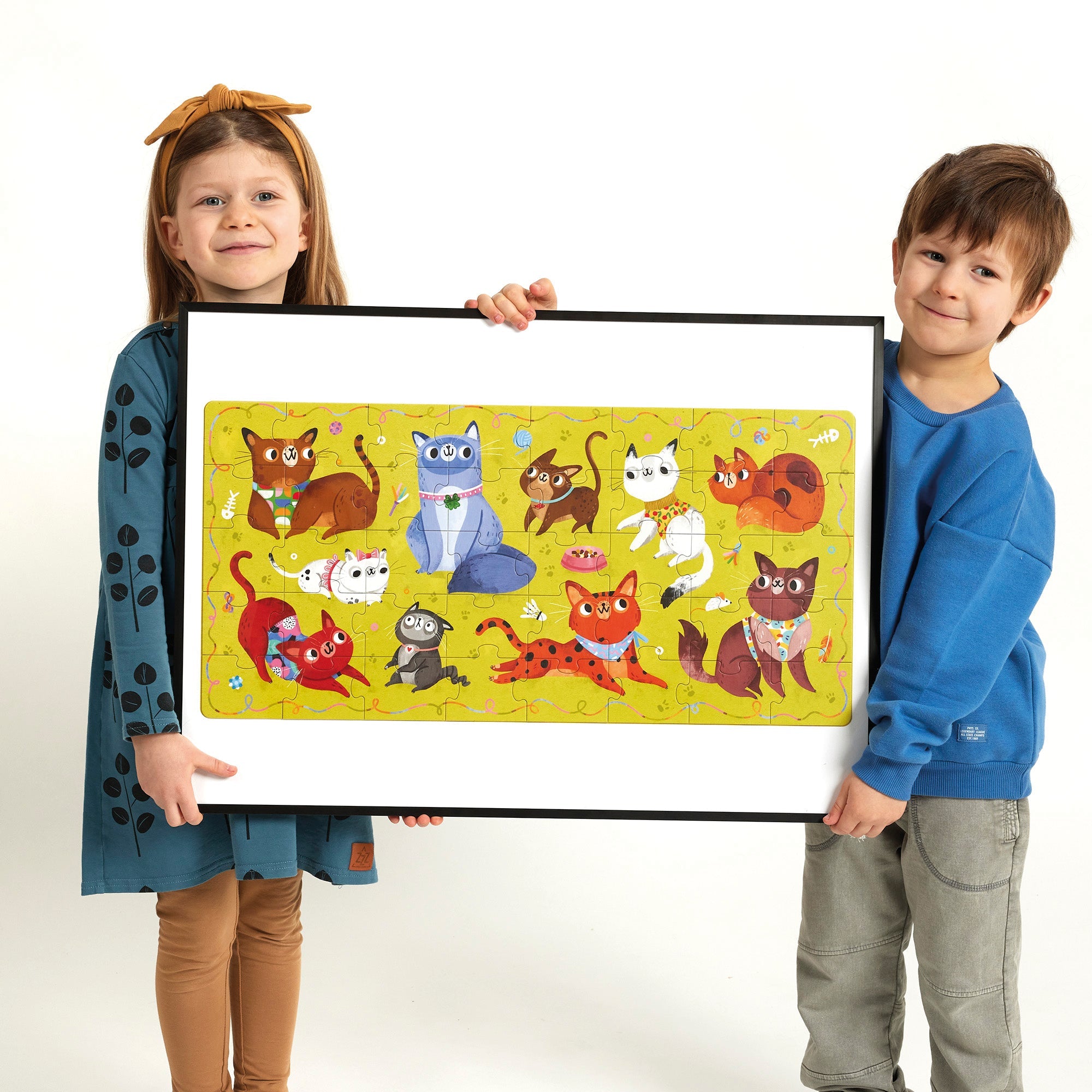 Puzzle J'aime les Chats - Banana Panda - myplayground