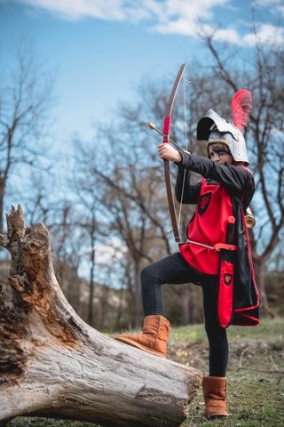 CASQUE FACIAL CHIEN AVEC PLUME COLOREE - Jeu de Rôle pour Enfants - myplayground