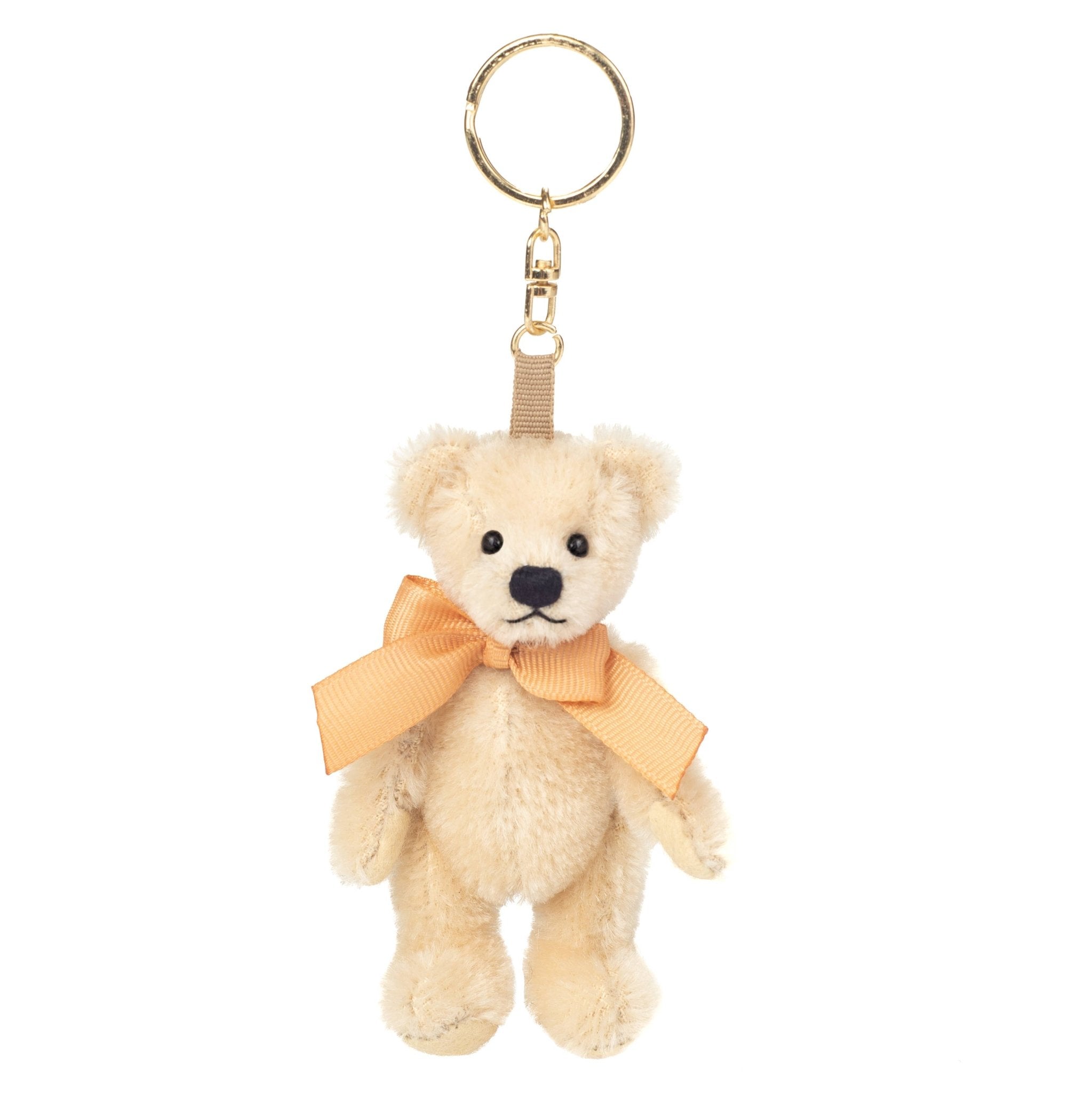 Teddy miniature beige 9 cm - porte - clés illimité - myplayground