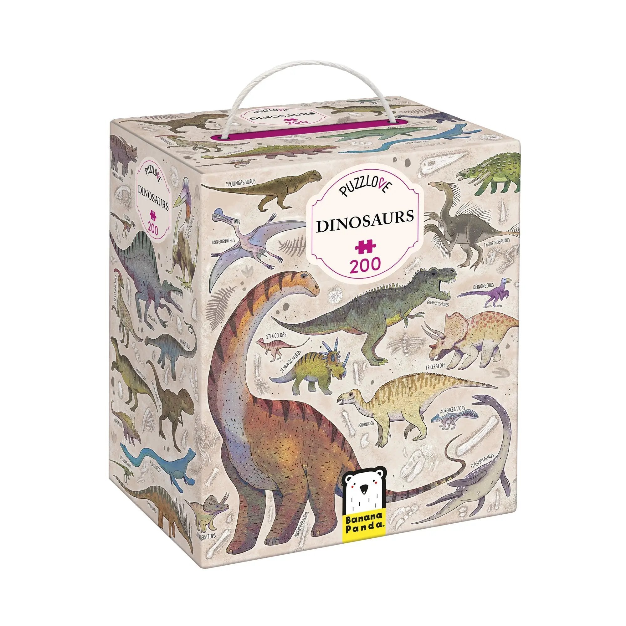 Puzzle Puzzlove Dinosaures - Banana Panda by Banana Panda