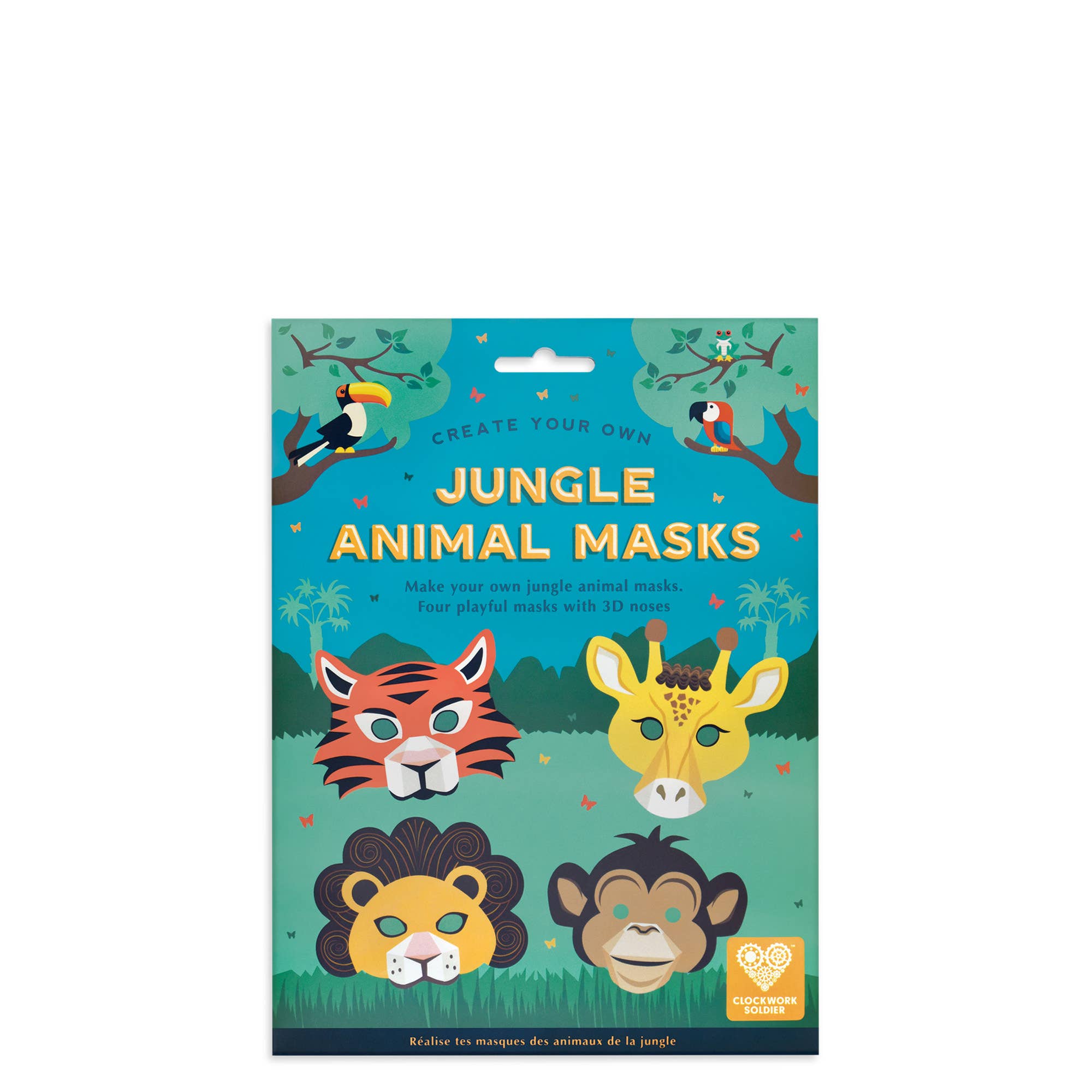 Créez vos propres masques animaux de la jungle by Clockwork Soldier