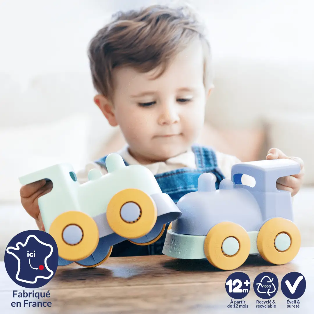 L'Explorateur - Train à promener - Made in France by Le Jouet Simple