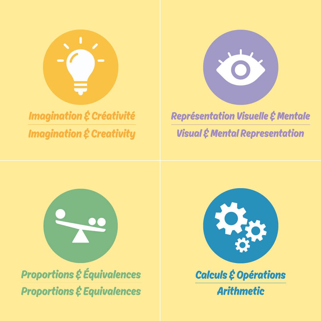 Piks Cartes logiques - Jouet éducatif de construction - myplayground