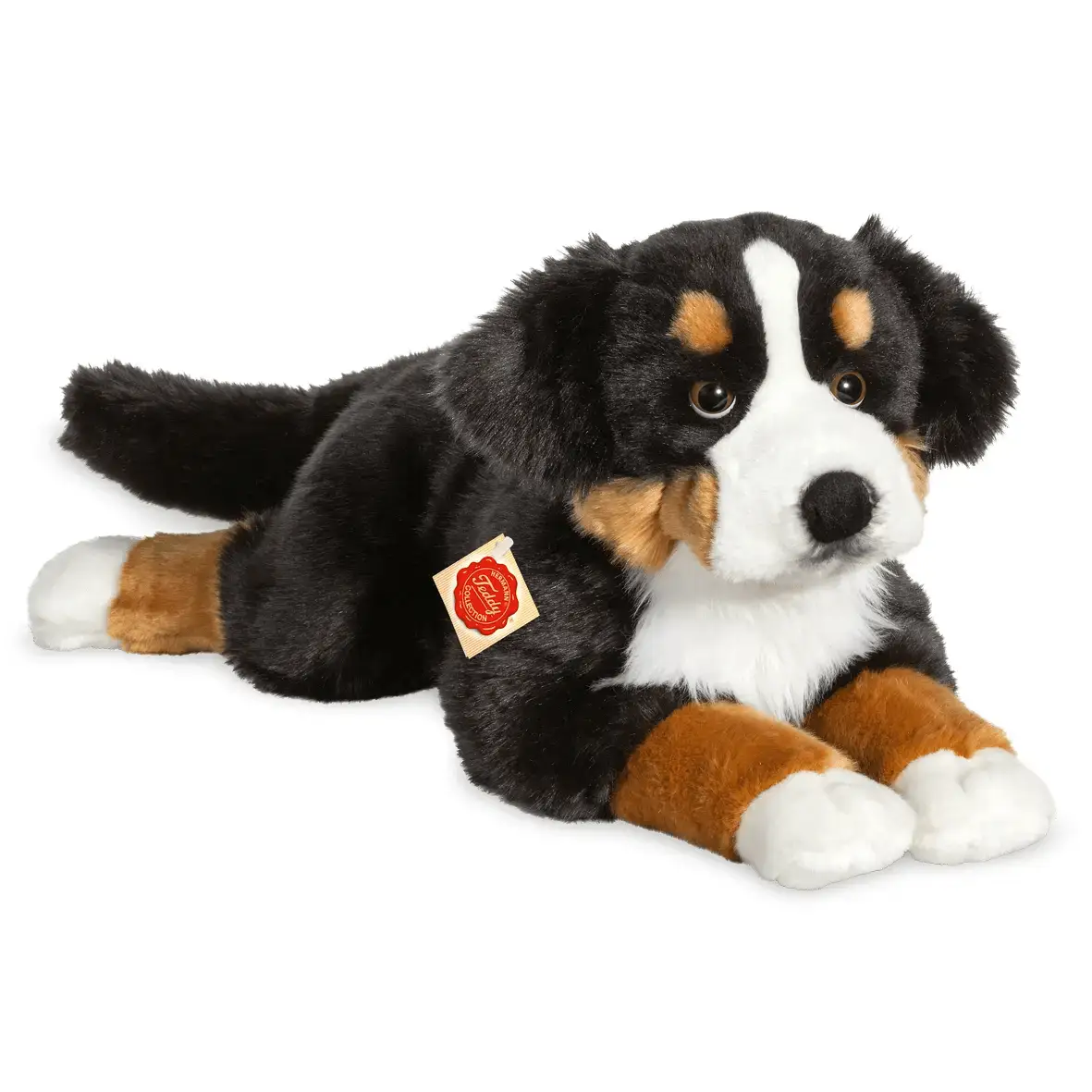 Bouvier bernois allongé 60 cm - peluche - peluche - Teddy Hermann by Teddy Hermann