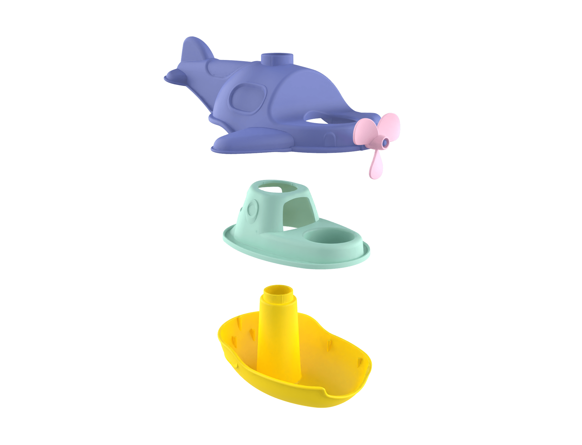 Mon premier hydravion 2 - en - 1 - Jouet de Bain - Made in France - myplayground