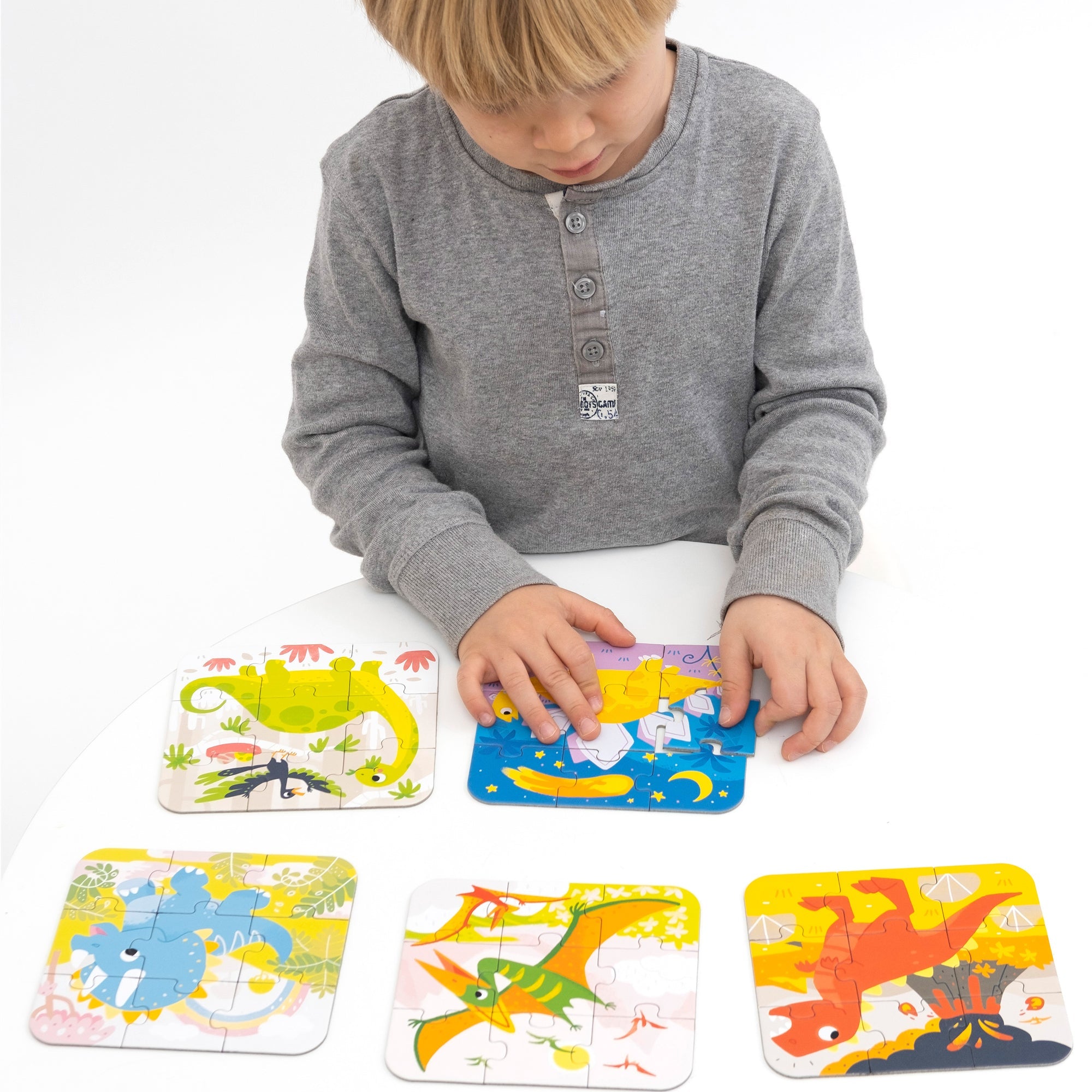 Puzzle de Voyage Dinosaures - Banana Panda - myplayground