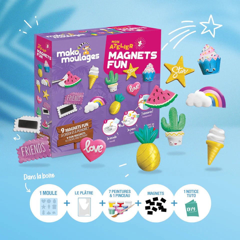 Mako Moulages - Mon Atelier Magnets Fun - Mako Créations by Mako Créations