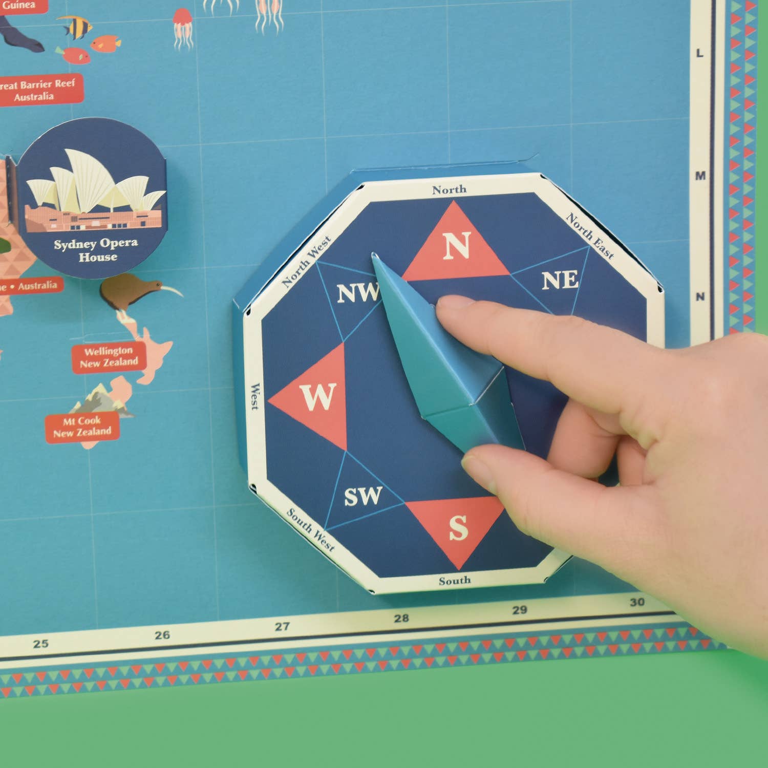 Créez votre propre carte du monde géante - myplayground