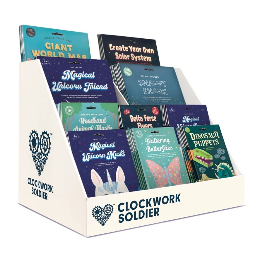 Grand point de vente - présentoir de vente au détail vide - Clockwork Soldier - myplayground