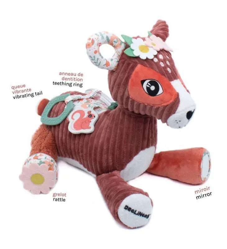 Peluche d'Activités Melimelos Le Cerf - Les Déglingos, France by Les Déglingos, France