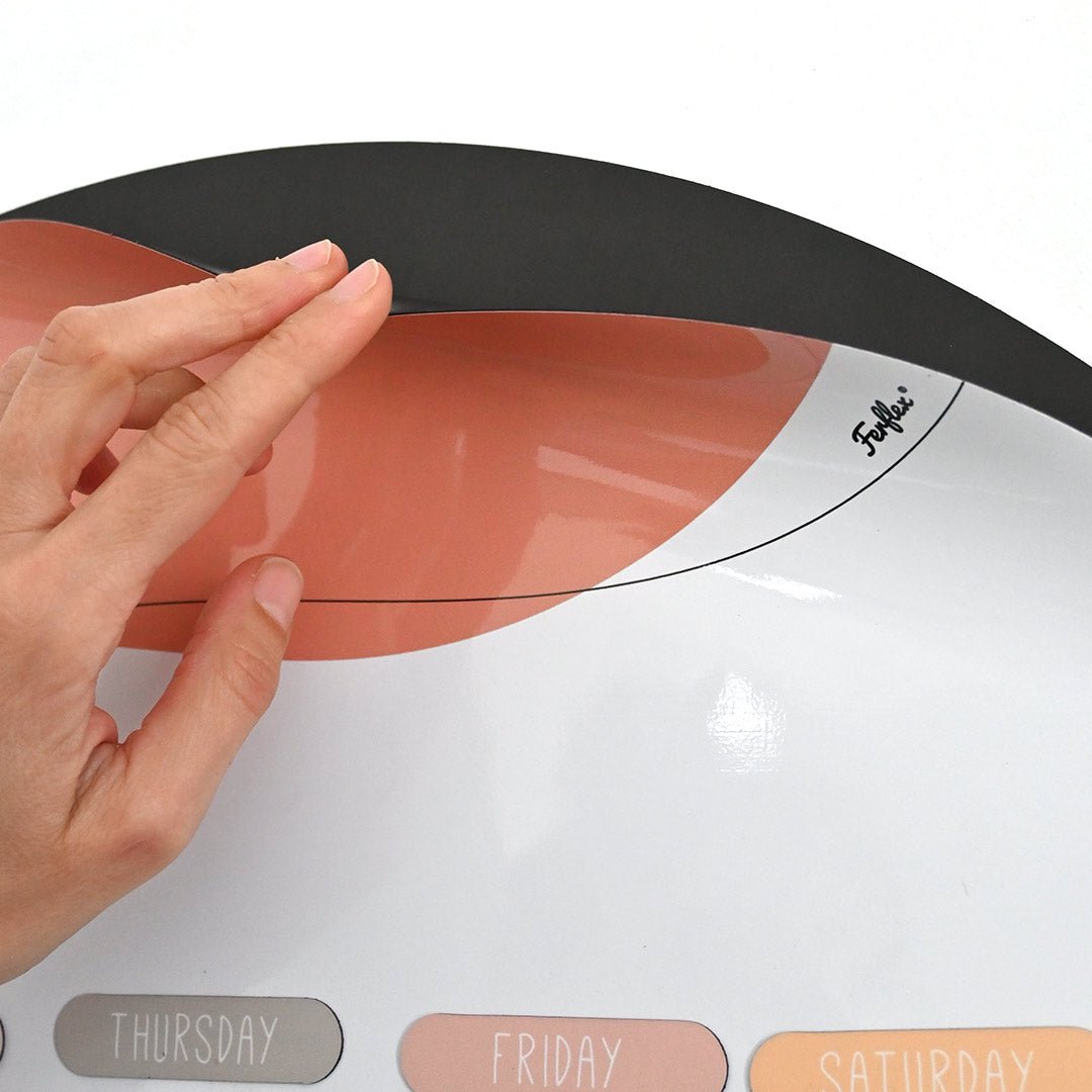 Calendrier mural mensuel magnétique - Le familial - myplayground