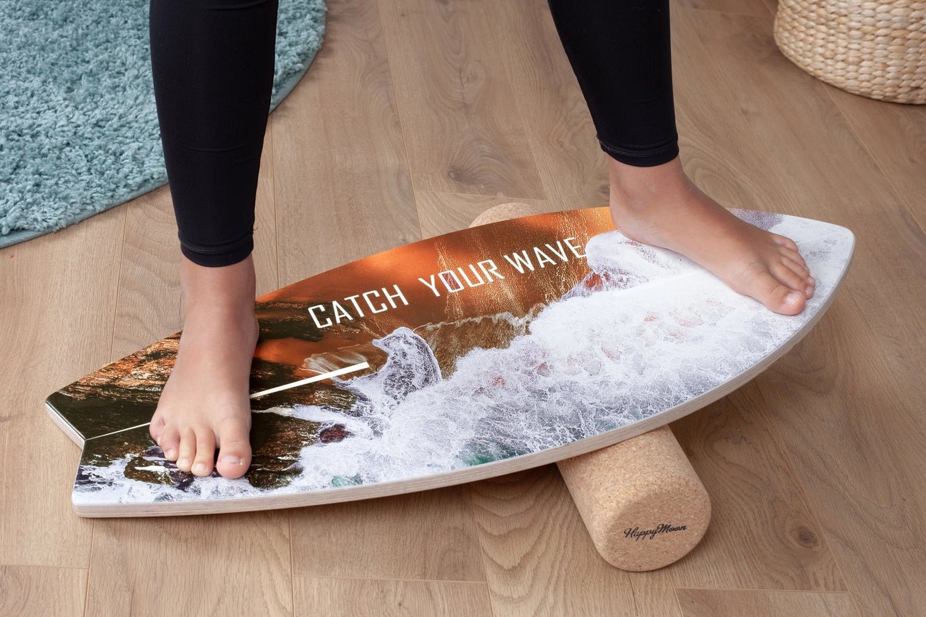 Planche d'Équilibre Faite à la Main - Happymoon - myplayground