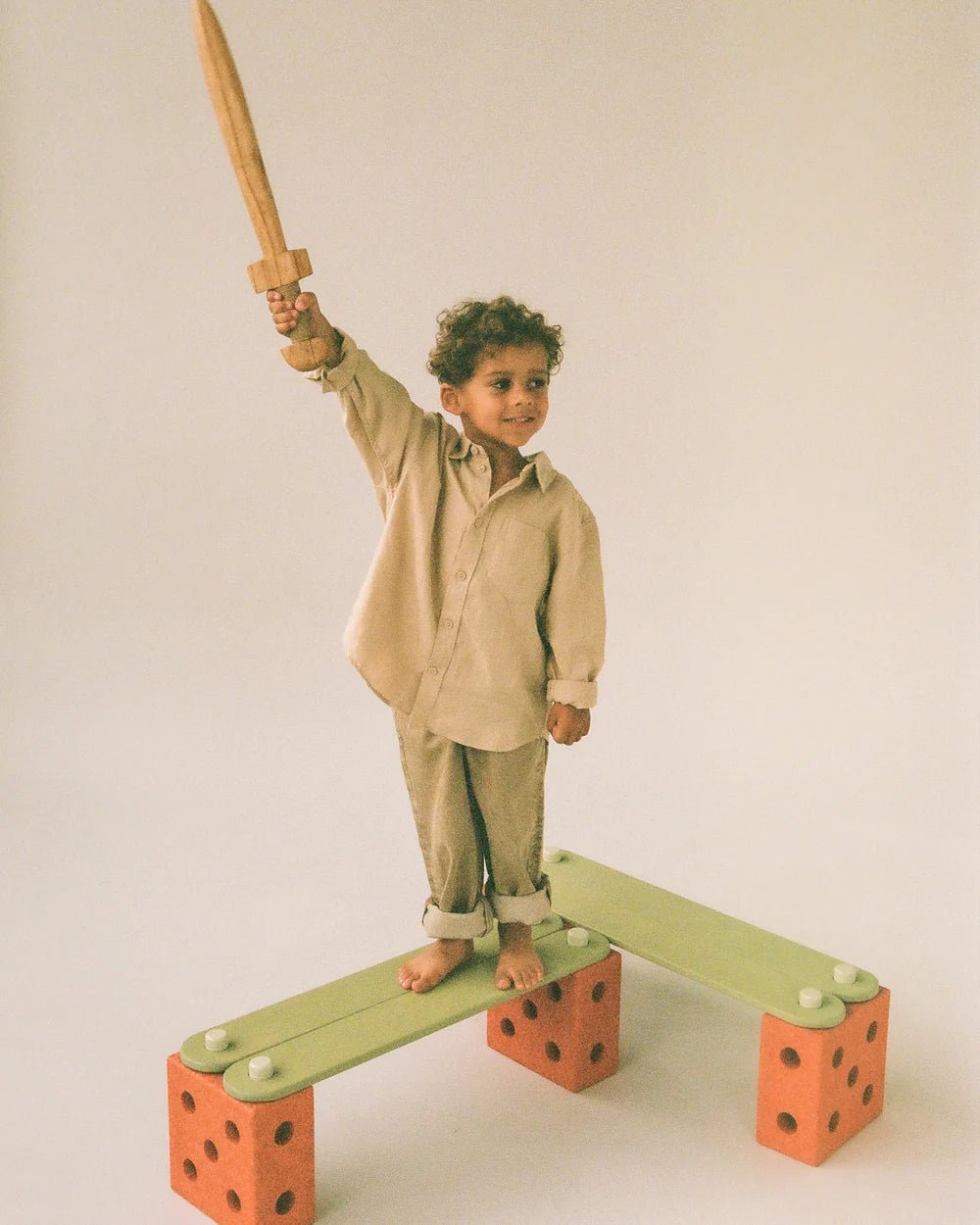 Piste d'équilibre - Burnt Orange - Modu - myplayground