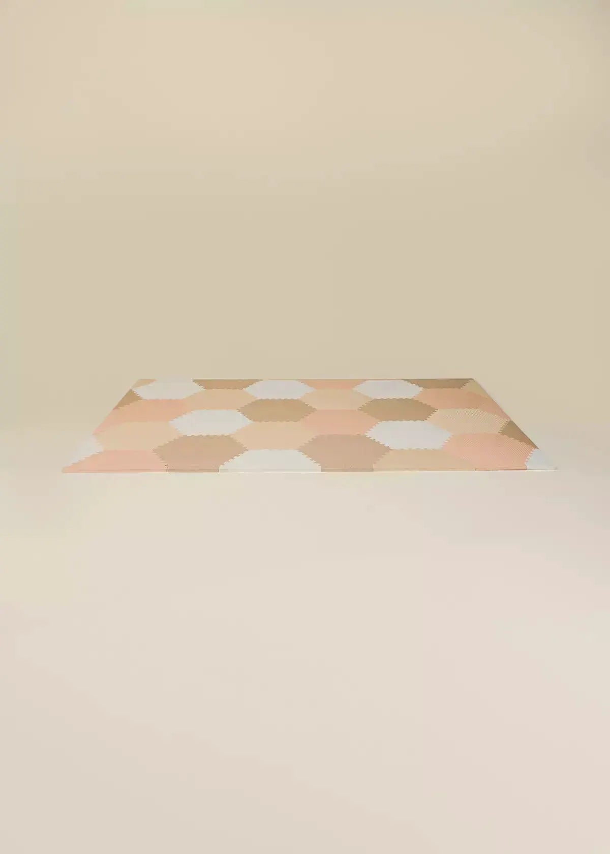 Tapis de jeu hexagonal - Beige - Coco Village by Coco Village