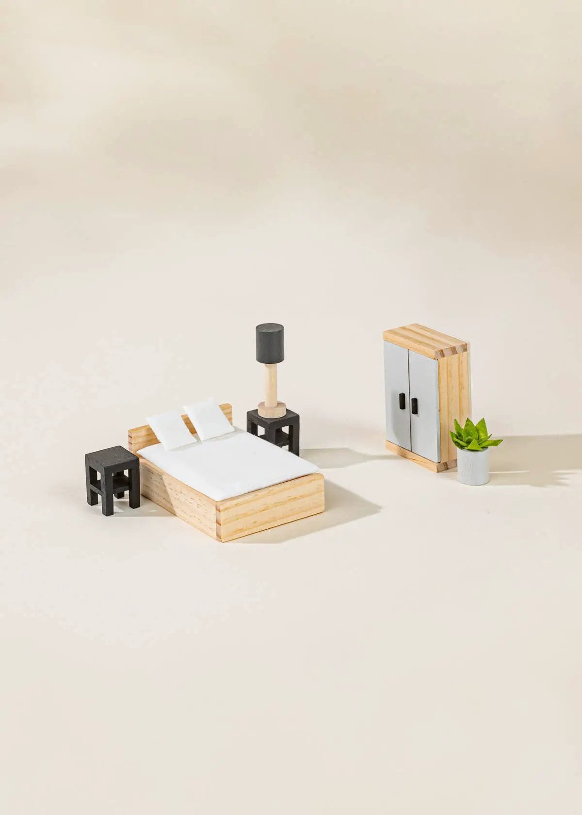 Meubles et accessoires chambre principale pour maison de poupée - Coco Village by Coco Village