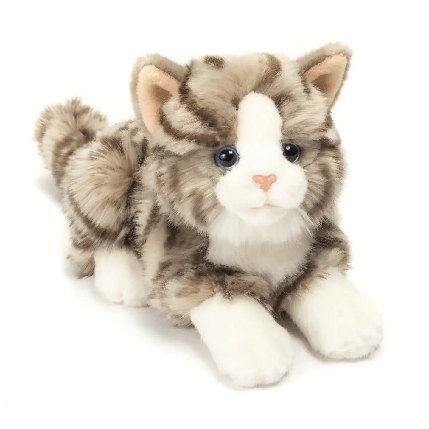 Chat couché gris 20 cm - peluche - peluche - Teddy Hermann by Teddy Hermann