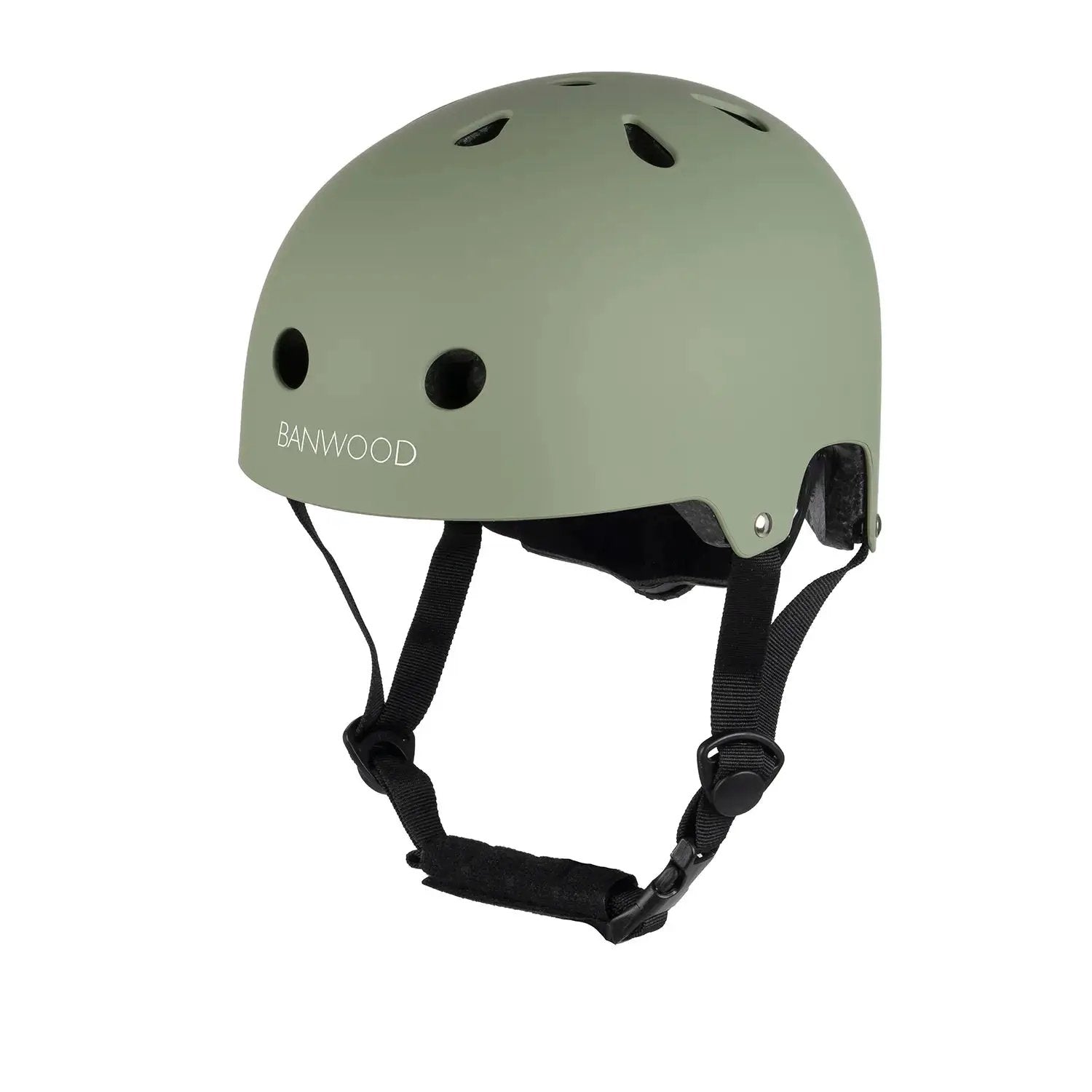 casque de vélo enfant - vert mat, dès 3 ans, léger - Banwood by Banwood