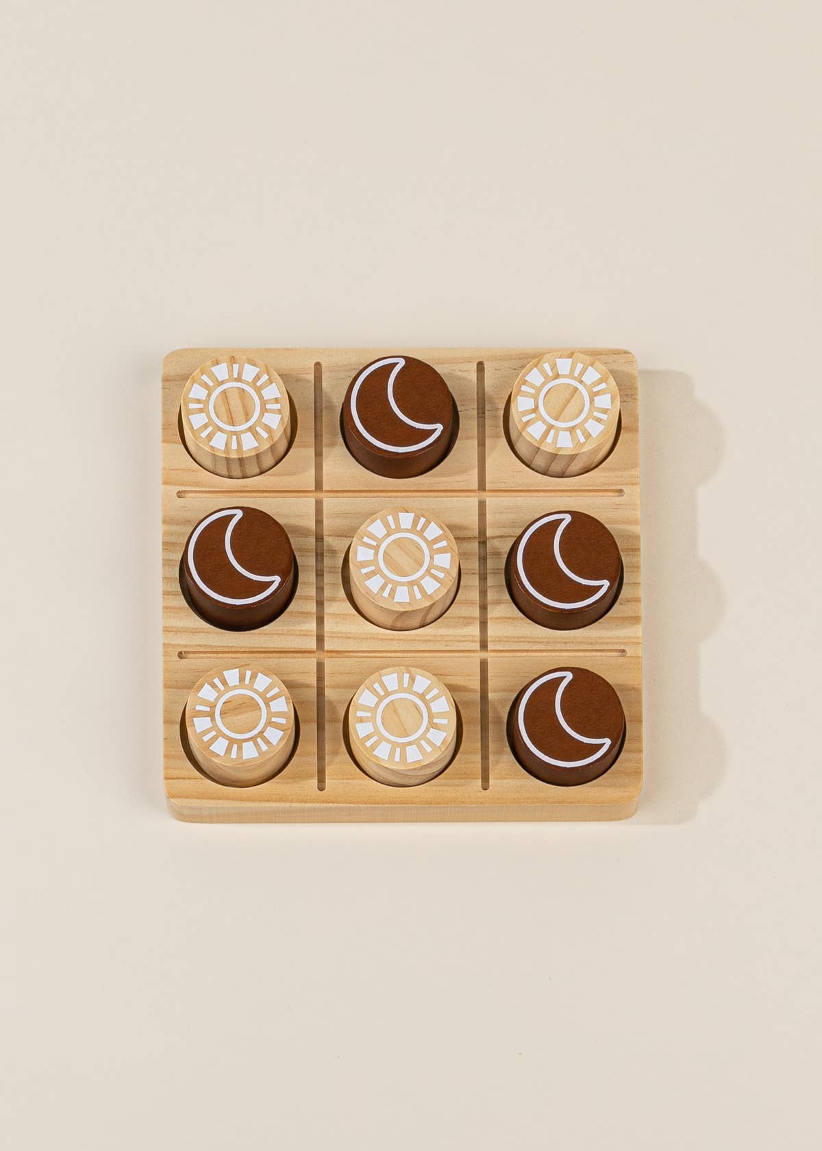 Set de jeu Tic Tac Toe en bois - Coco Village - myplayground
