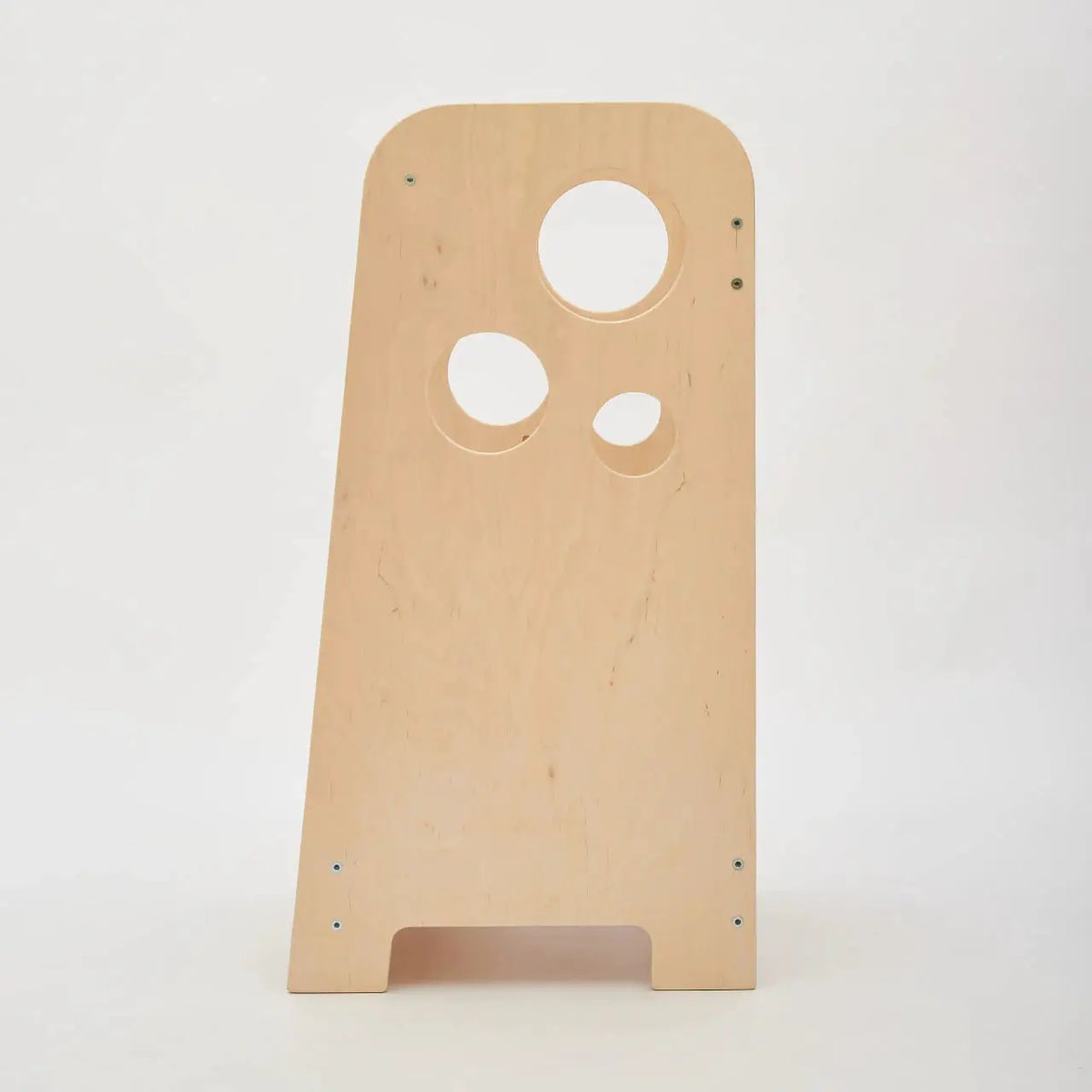 Tour Ajustable d’Apprentissage 3-en-1 - bois brut (non verni), 18 à 24 mois - BusyKids by BusyKids