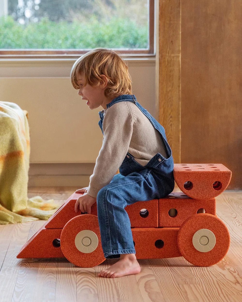 4x roues en mousse - Dusty Green - Modu - myplayground