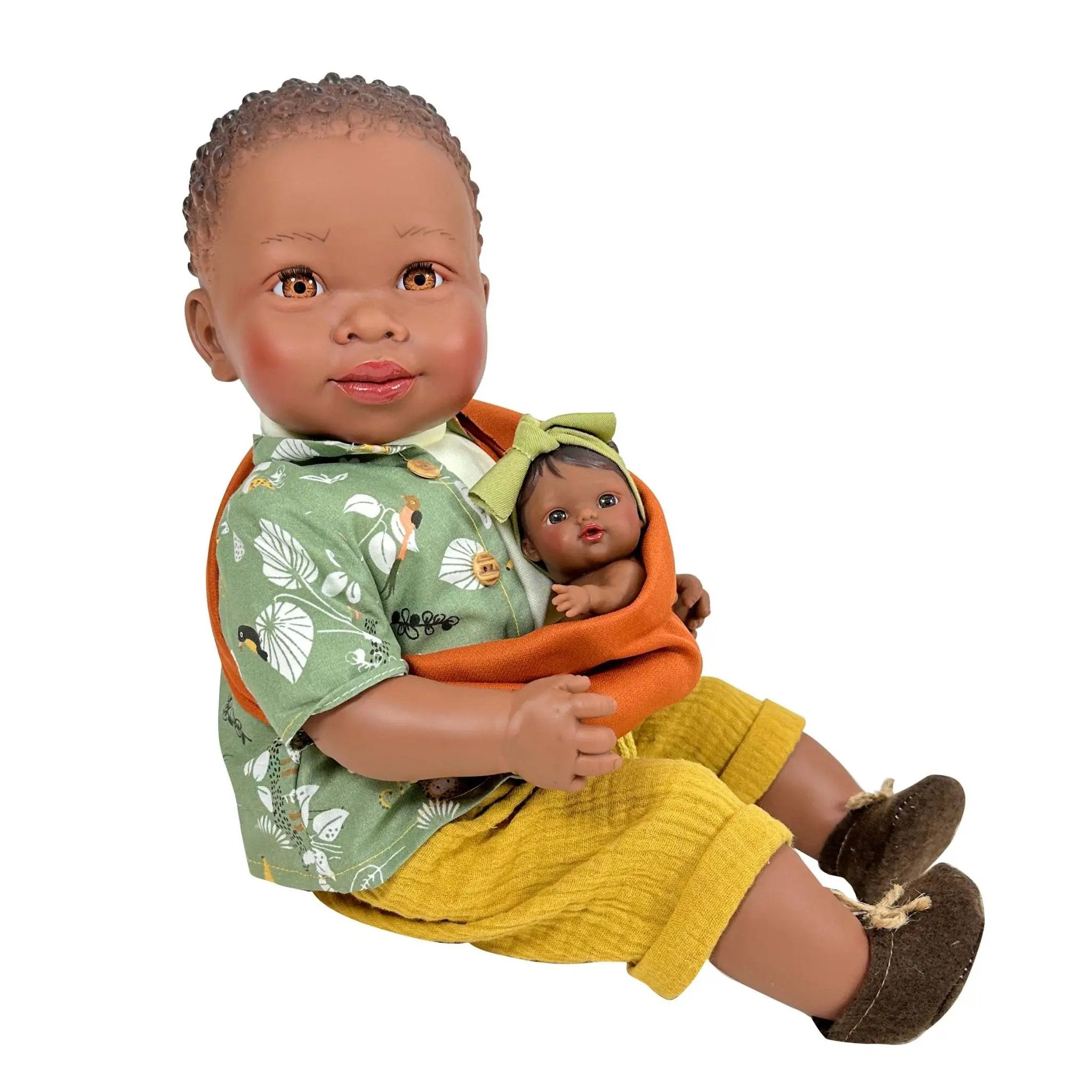 Poupée Amir avec bébé - Nines Artesanals by Nines Artesanals d'Onil