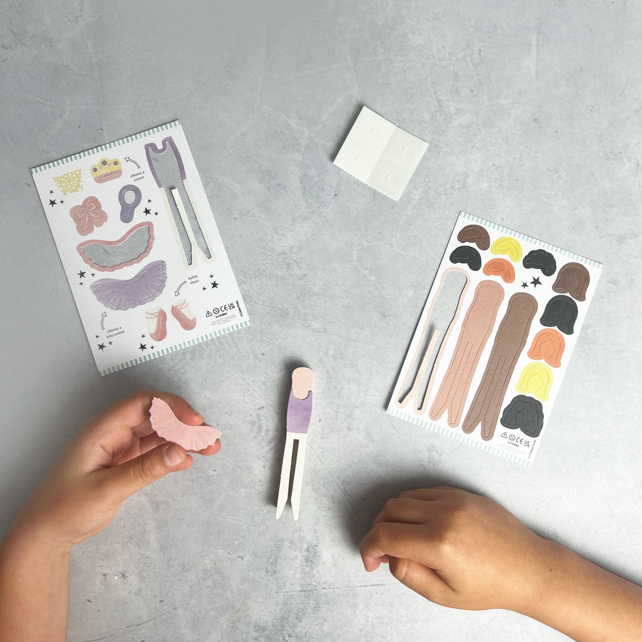 Créez votre propre poupée Ballerina Peg - myplayground