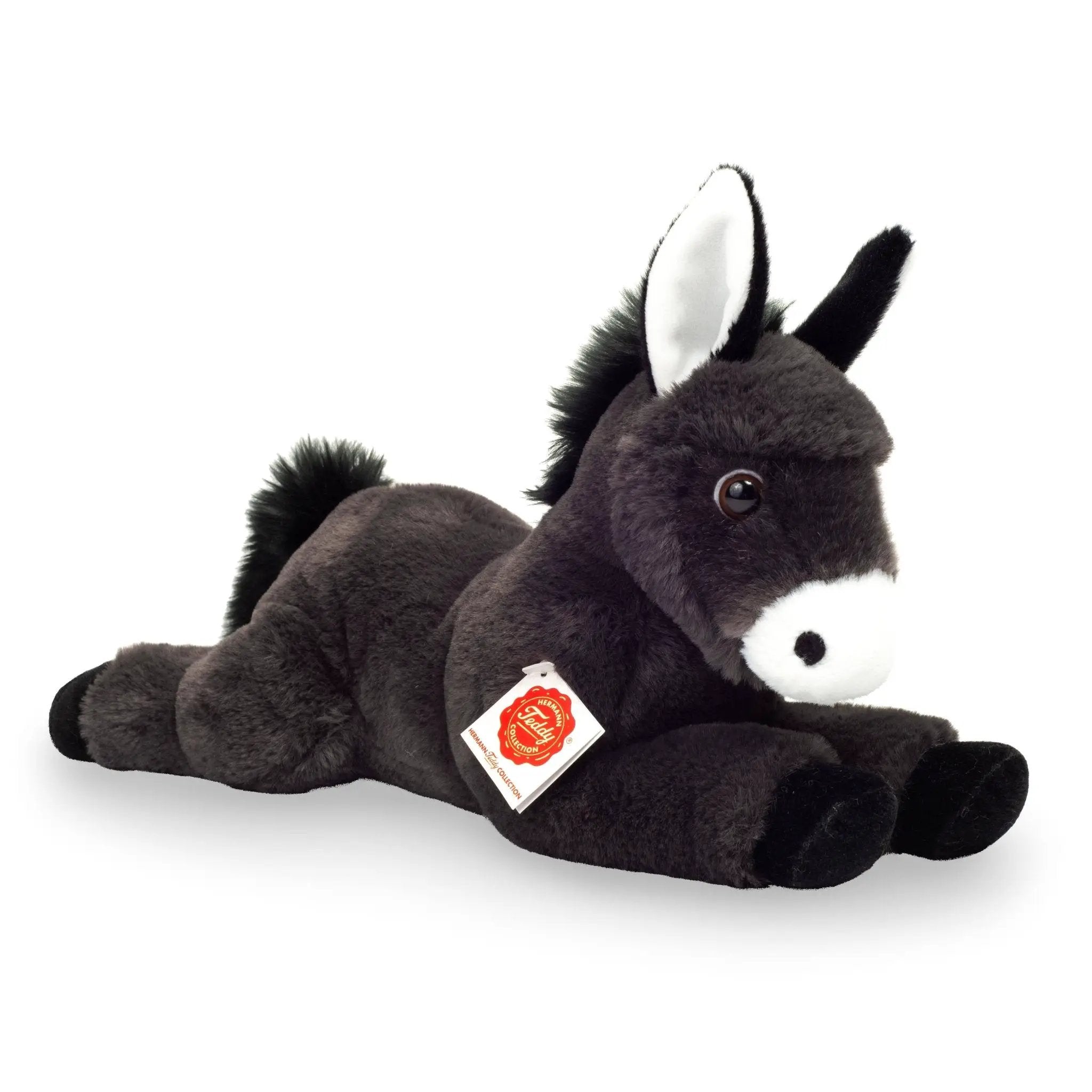 Âne couché 34 cm - Peluche by Teddy Hermann
