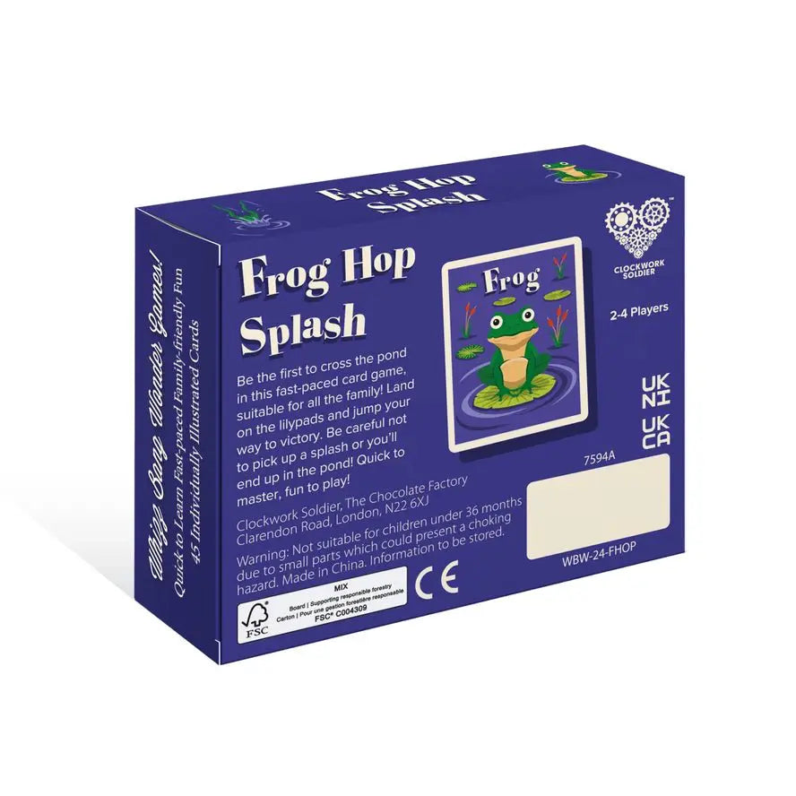 Jeu de cartes Frog Hop Splash - Clockwork Soldier by Clockwork Soldier