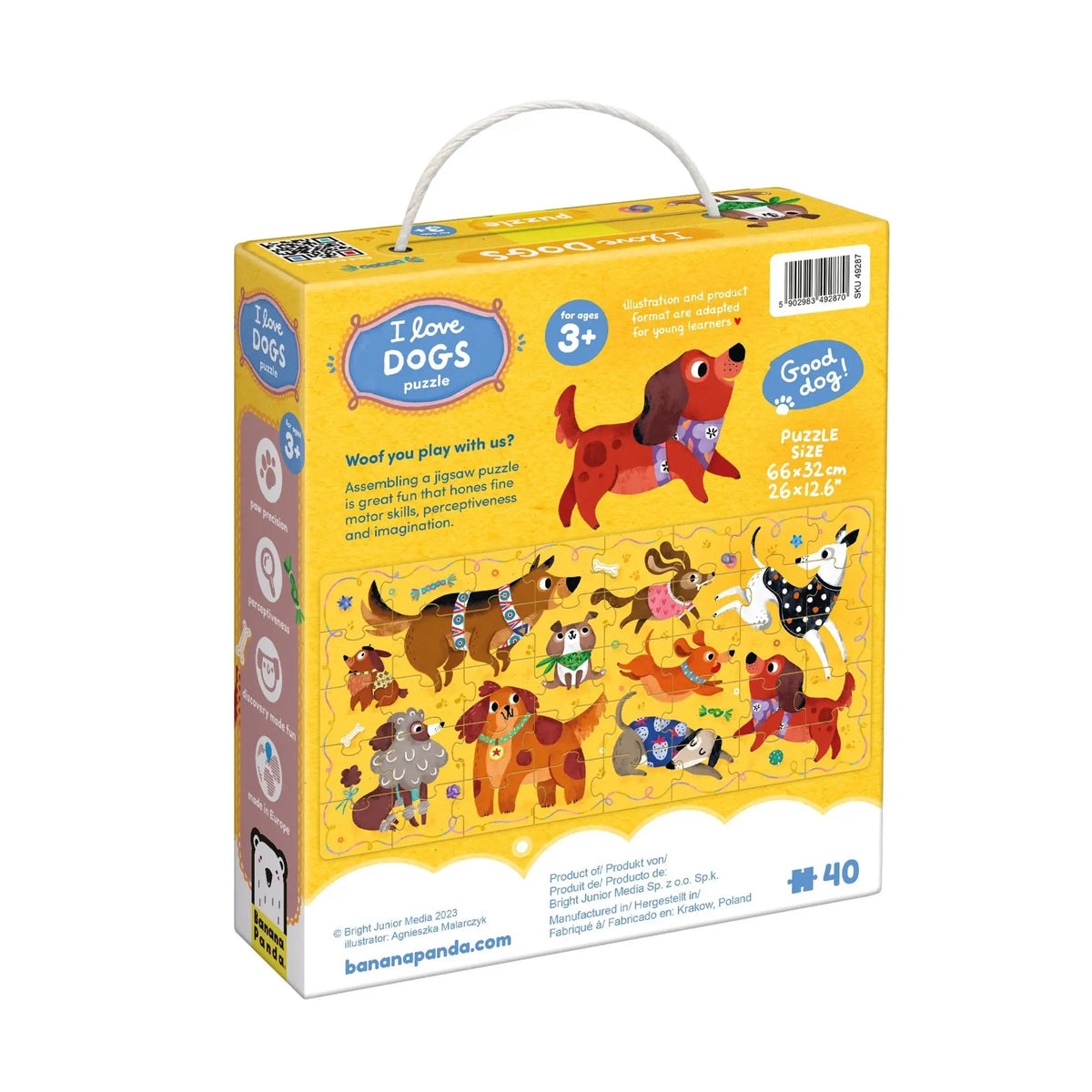 Puzzle J'aime les Chiens - Banana Panda by Banana Panda