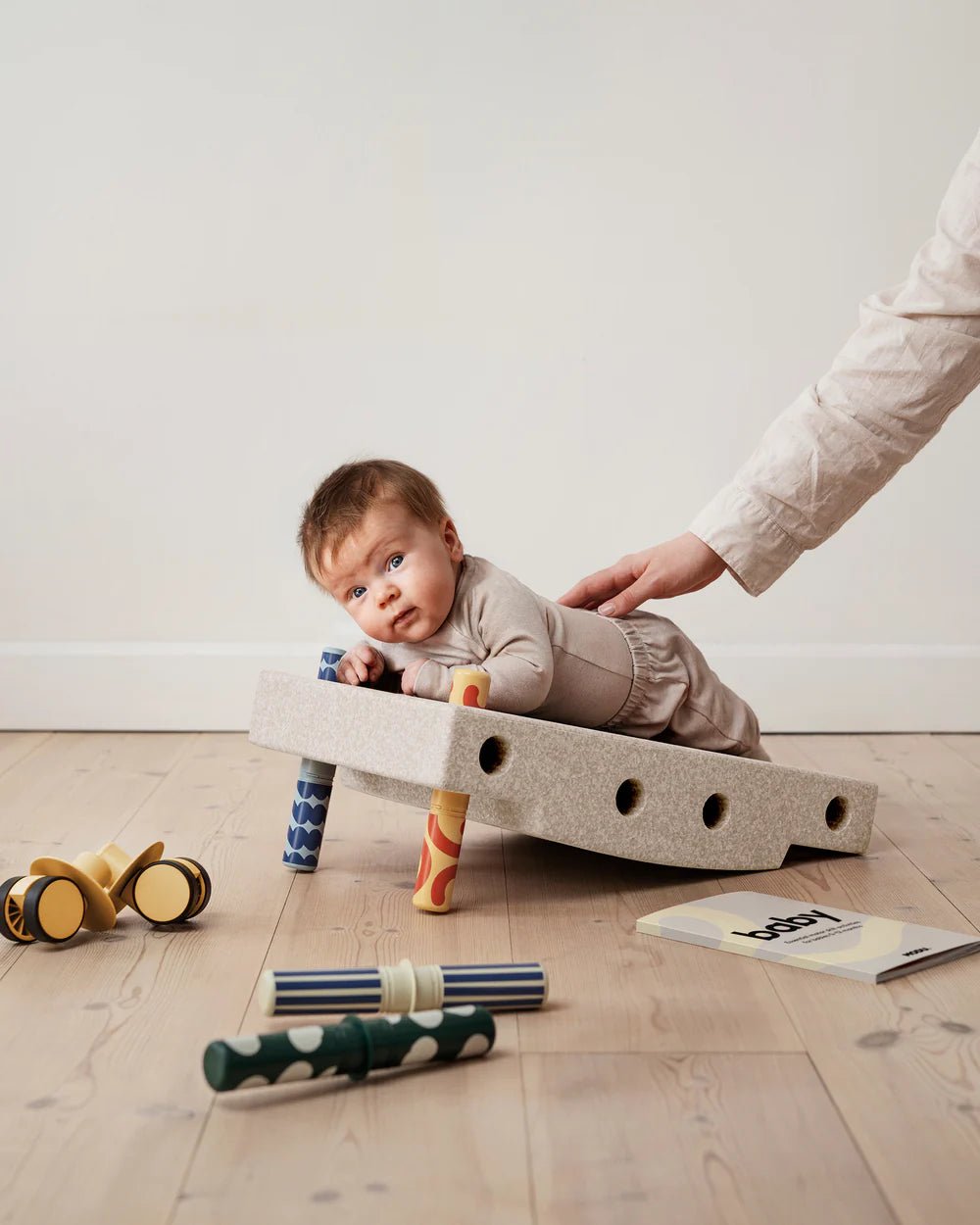 Ensemble d'activités pour bébé - Sand Grey - Modu - myplayground