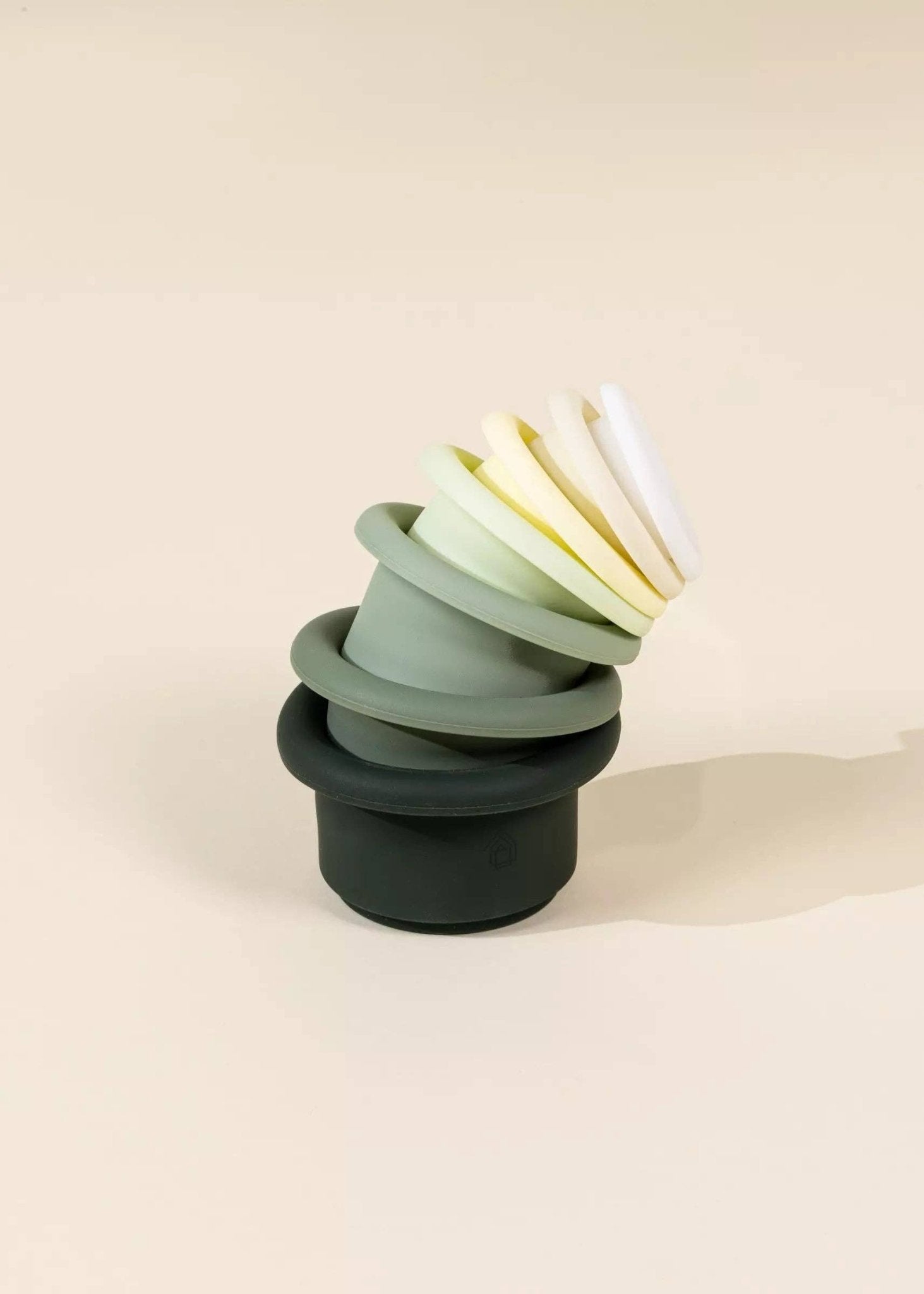 3 ensembles de jouets de bain empilables en silicone - Jeu de bain enfant - Coco Village - myplayground