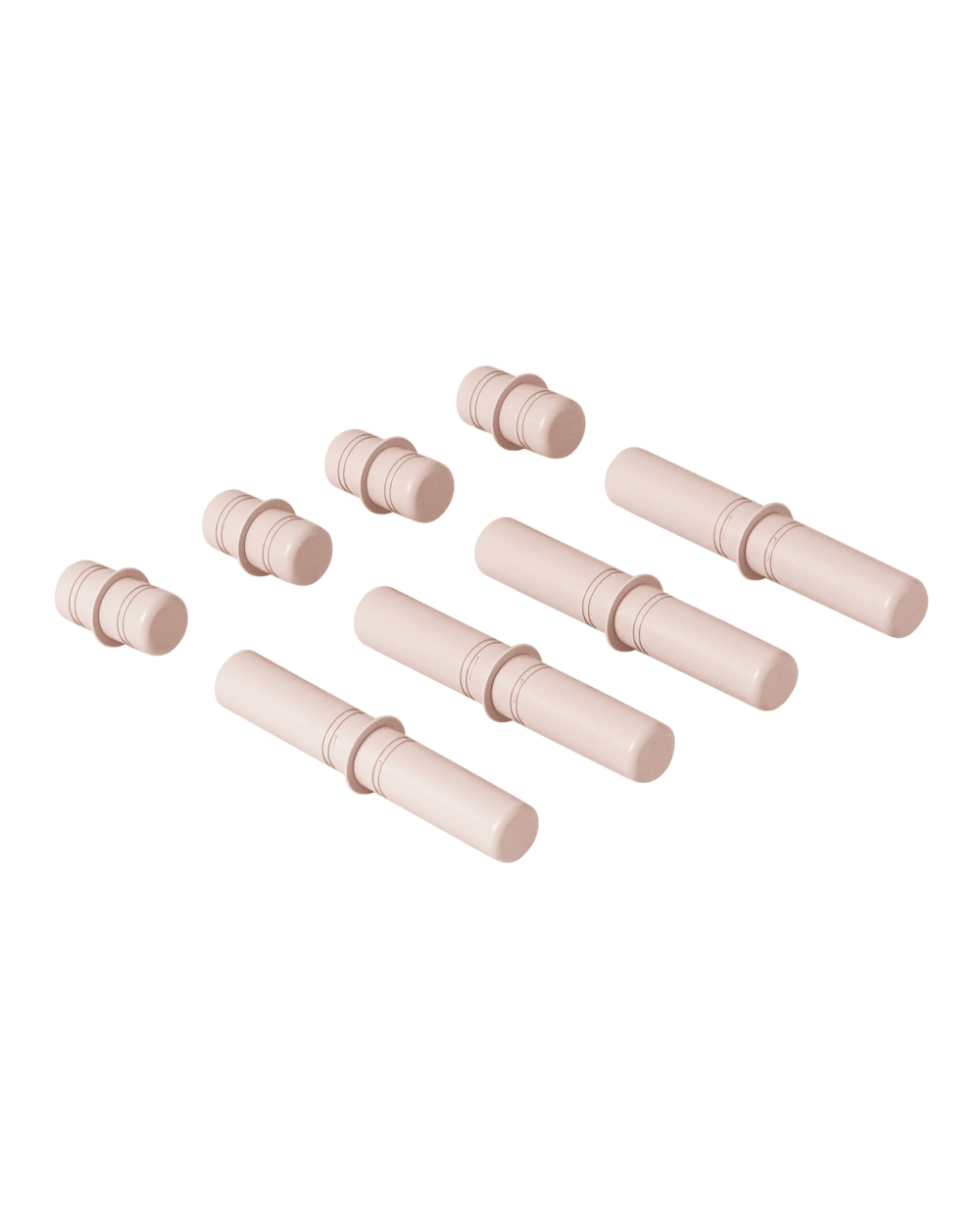 8x piquets de connexion - Soft Rose - Modu - myplayground