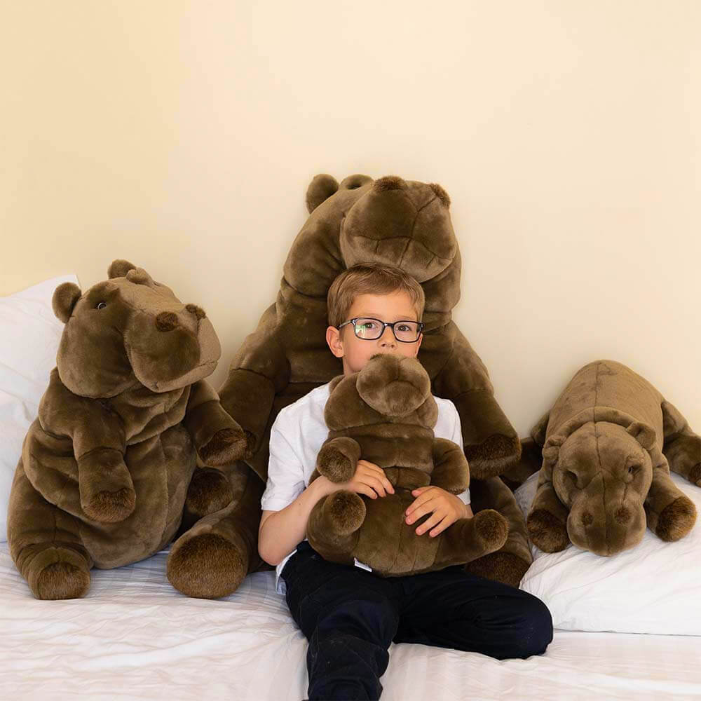 Ma peluche Hippopotame Edgar - La Pelucherie - myplayground