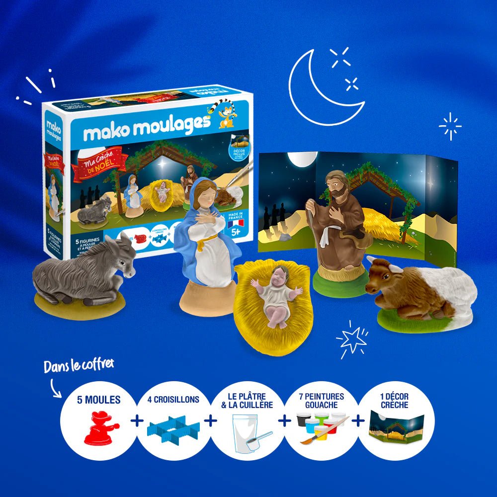 Mako Moulages - Crèche de Noël - Mako Créations - myplayground