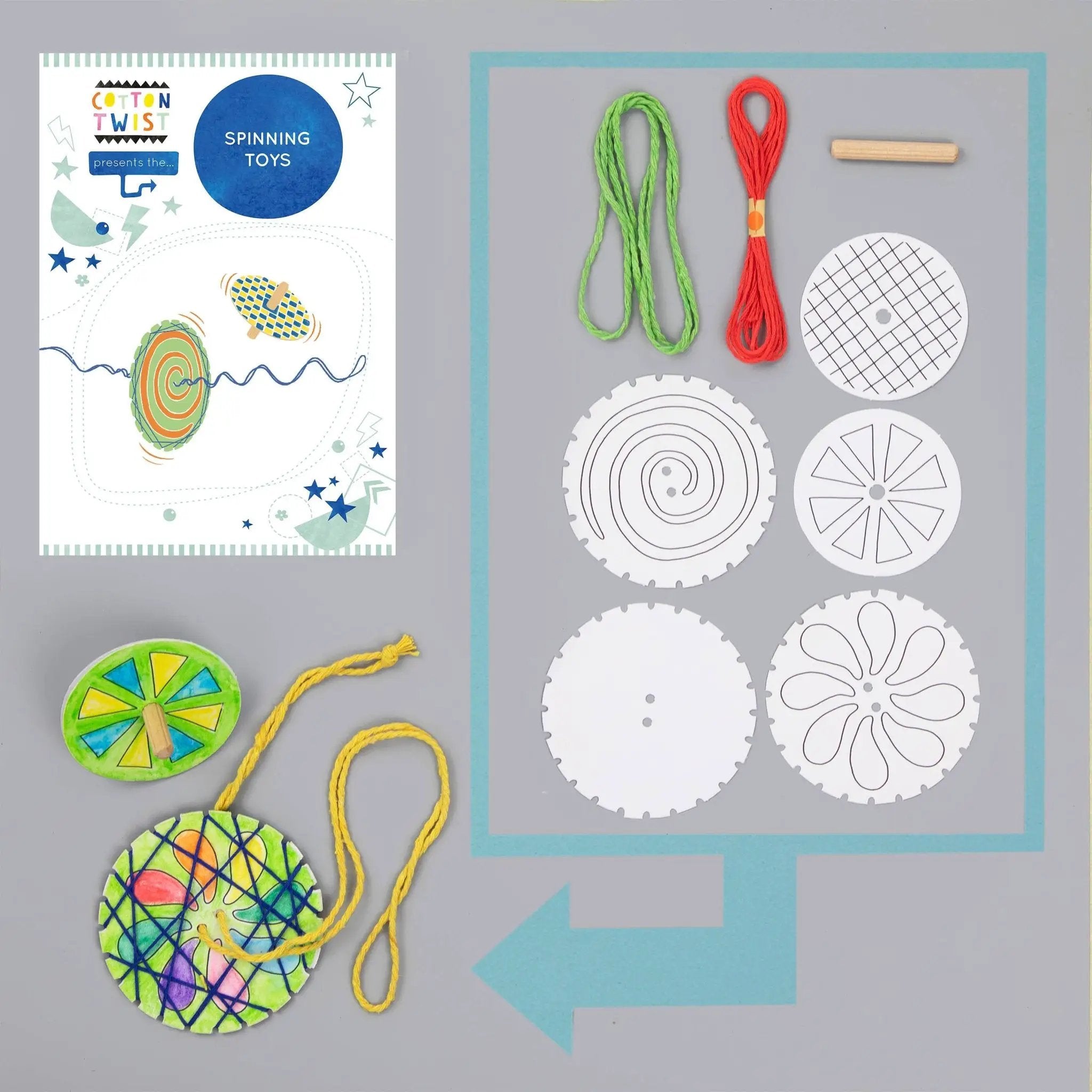 Fabriquez vos propres jouets rotatifs by Cotton Twist