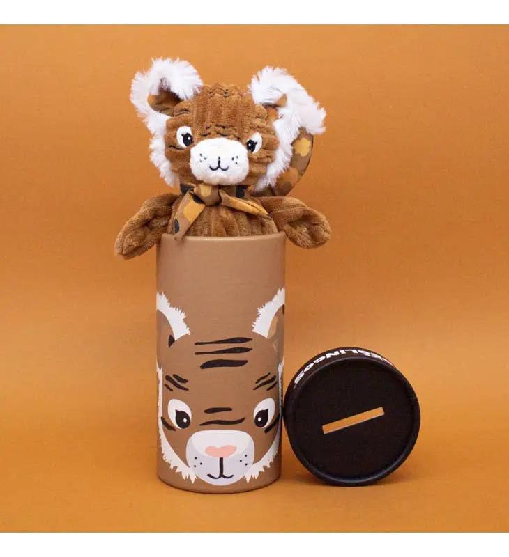 Spéculos Le Tigre Simply Plush Petit Modèle Avec Coffret Cadeau - Les Déglingos, France by Les Déglingos, France