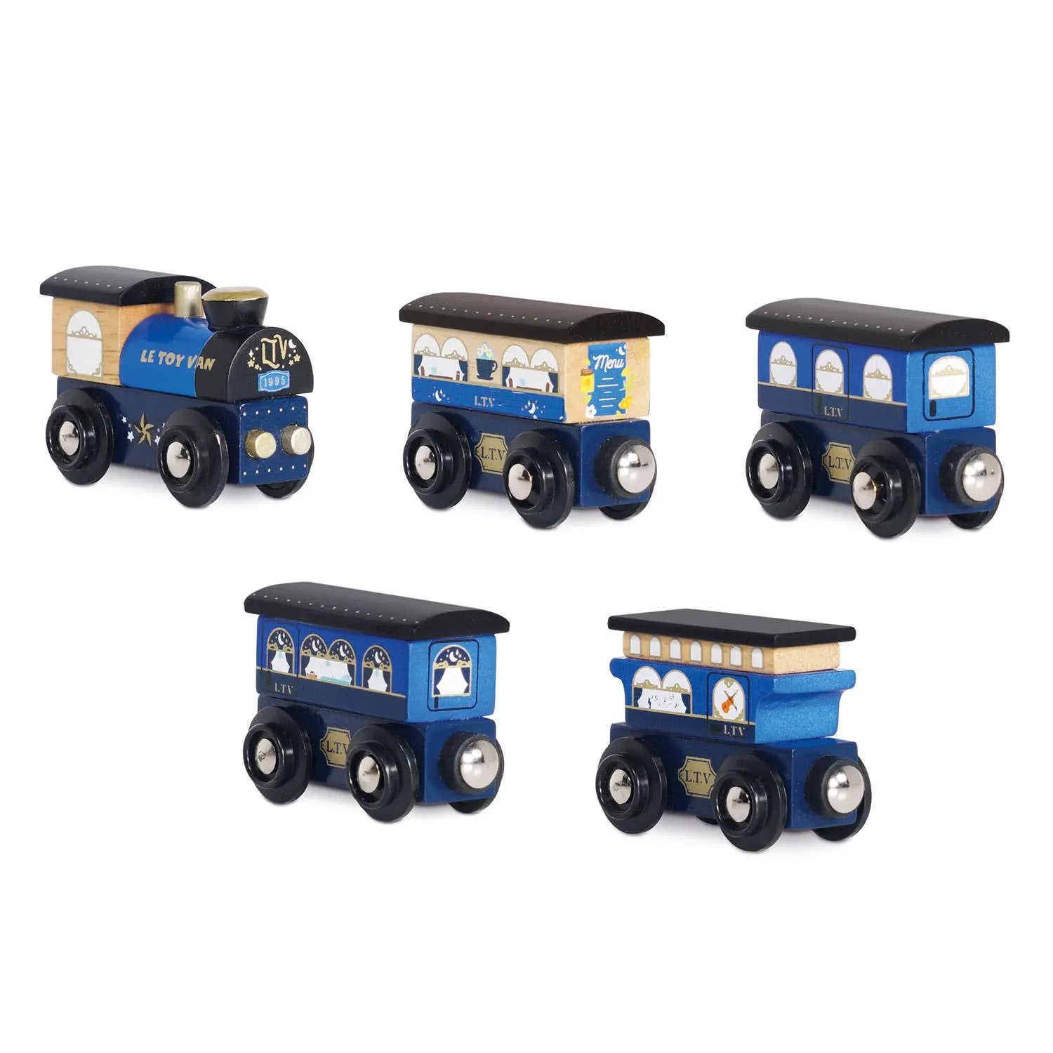 Twilight Train Blue - Jeu éducatif enfant ( 3 ans et + ) by Le Toy Van