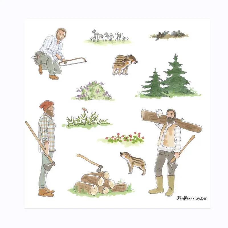Jeu de magnets - l'histoire du petit chaperon rouge by Ferflex