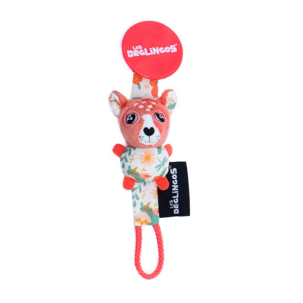 Attache-Sucette Melimelos le Cerf - Accessoire Bébé - Les Déglingos, France by Les Déglingos, France