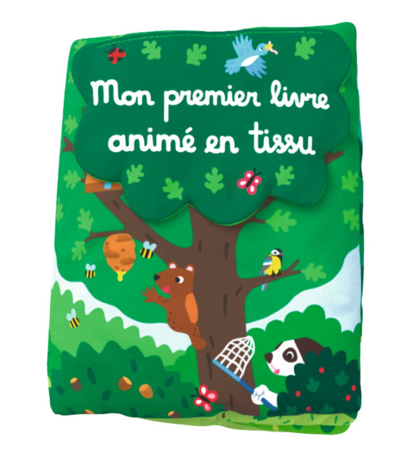 LIVRE BEBE Mon premier livre animé en tissu - myplayground