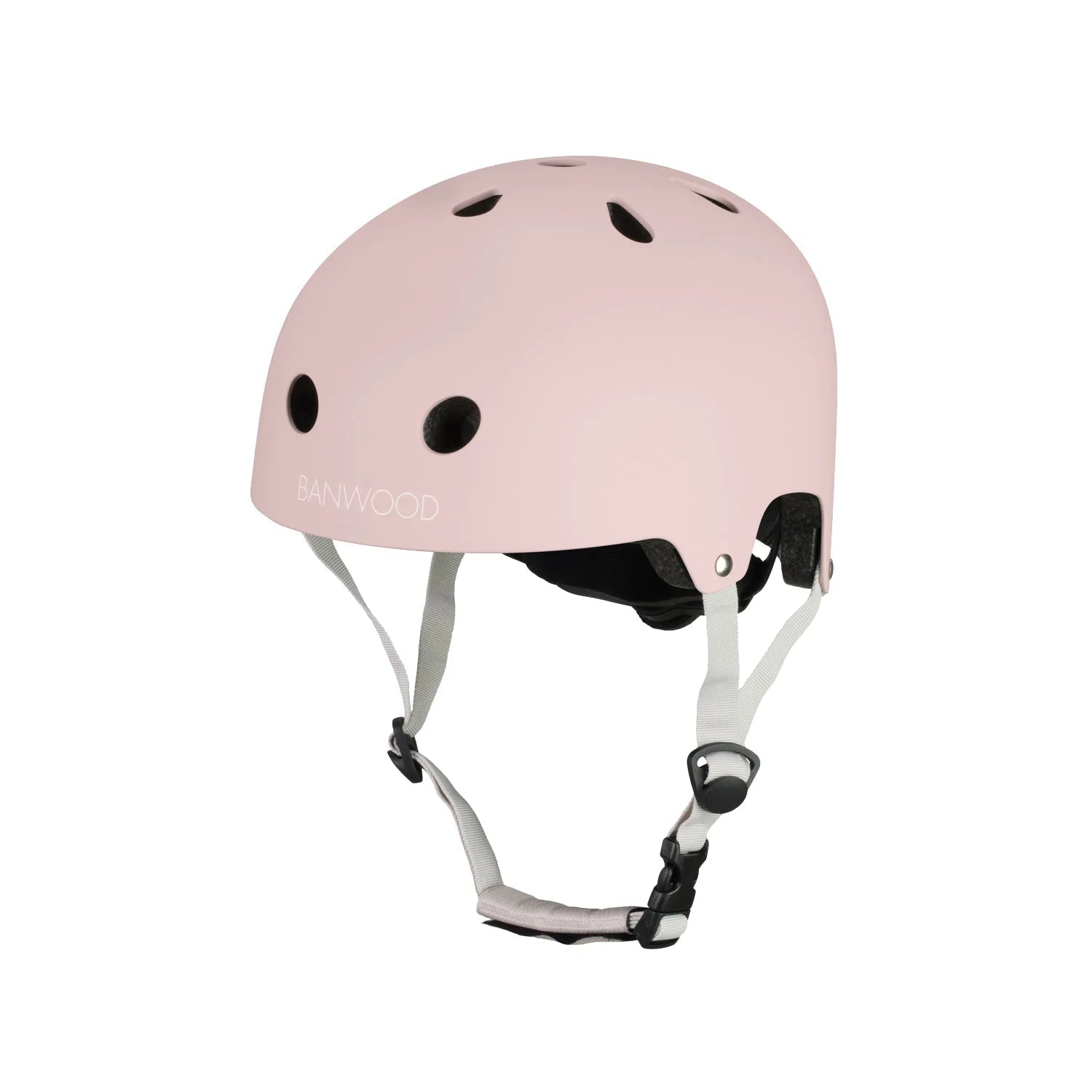 Casque vélo enfant - Rose poudré, dès 3 ans, écologique, léger - BANWOOD - myplayground