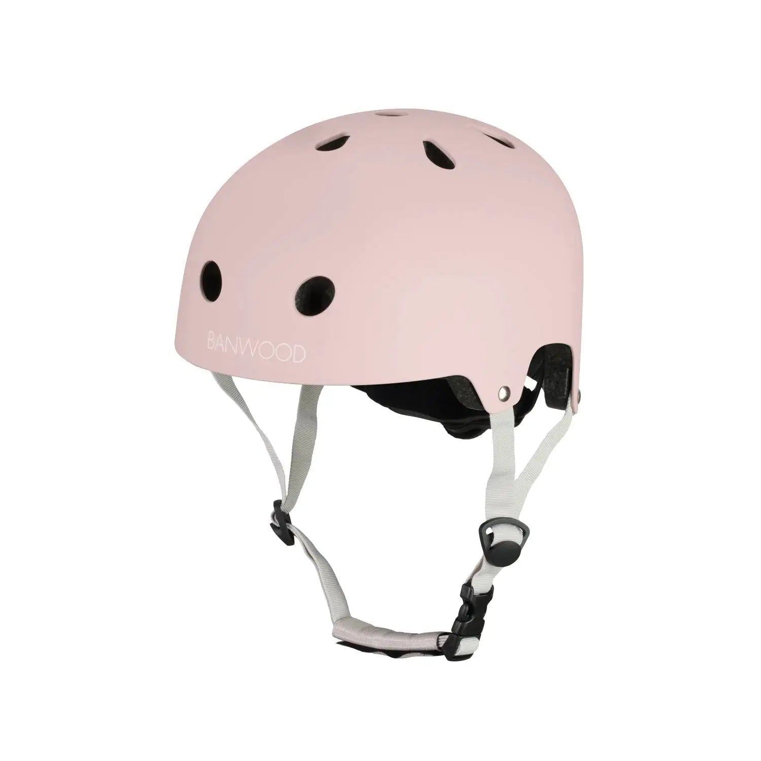 Casque vélo enfant - Rose poudré, dès 3 ans, écologique, léger- BANWOOD by Banwood