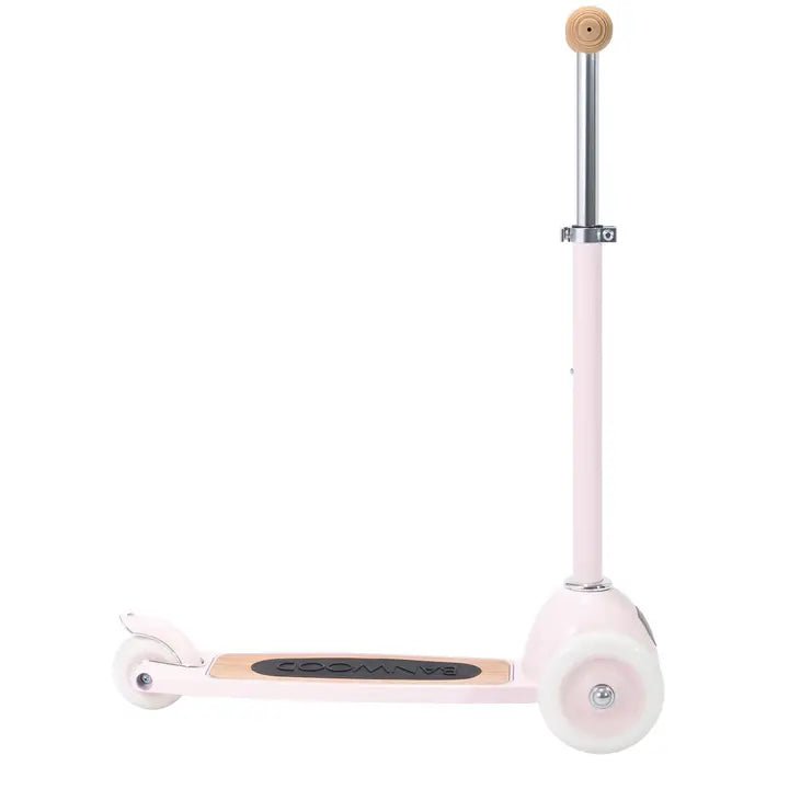 trottinette enfant - 2 à 5 ans - 3 roues - rose - jeu de motricité - banwood - myplayground