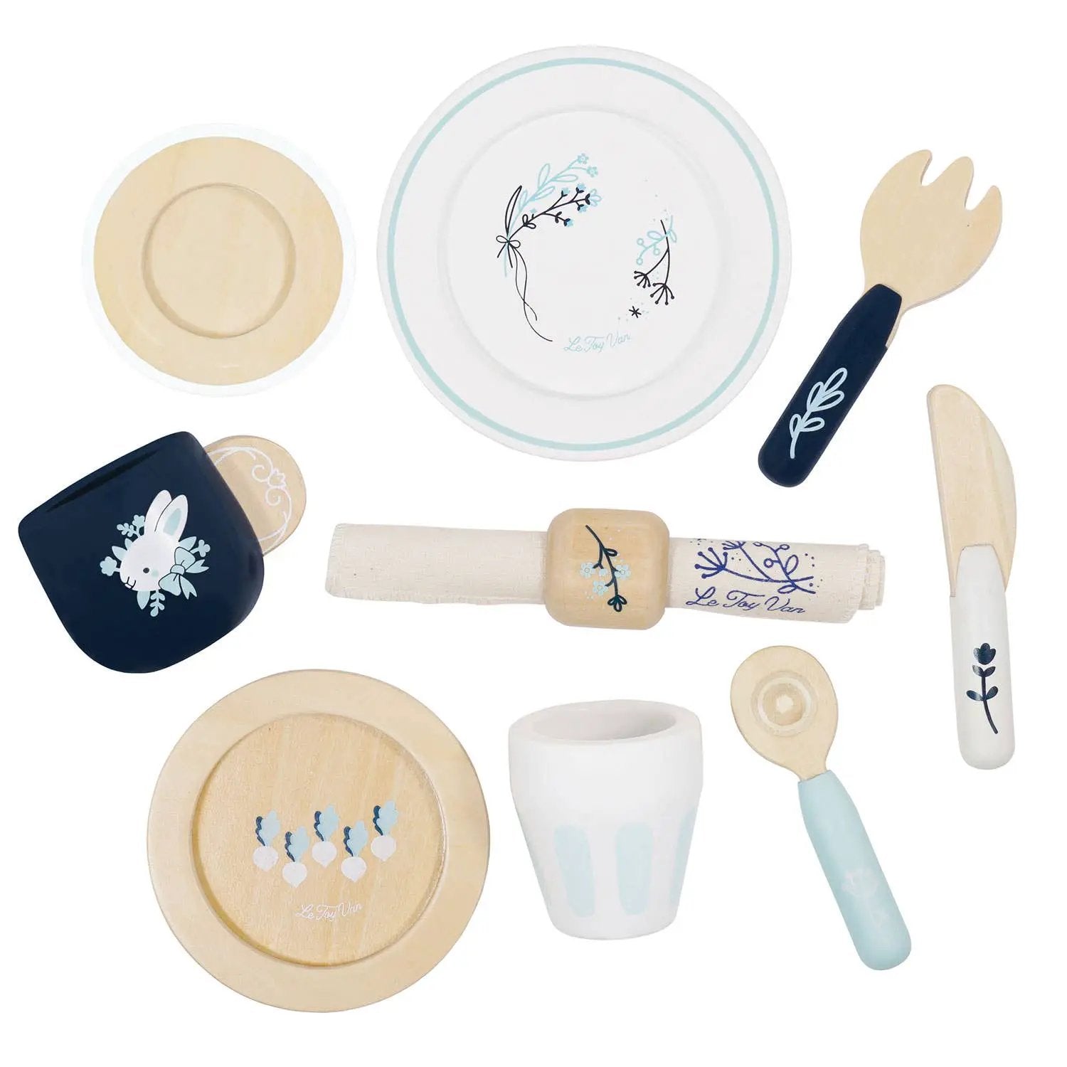 Ensemble de couverts et de salle à manger - Jeu Montessori enfant by Le Toy Van